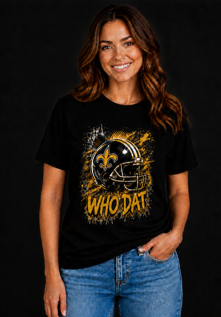Saints Who Dat Tee