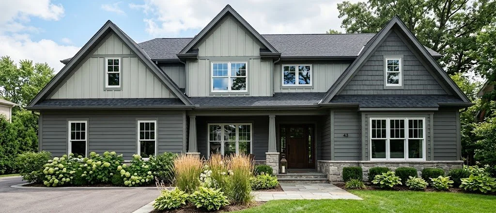 Siding installation by Ironclad Exteriors