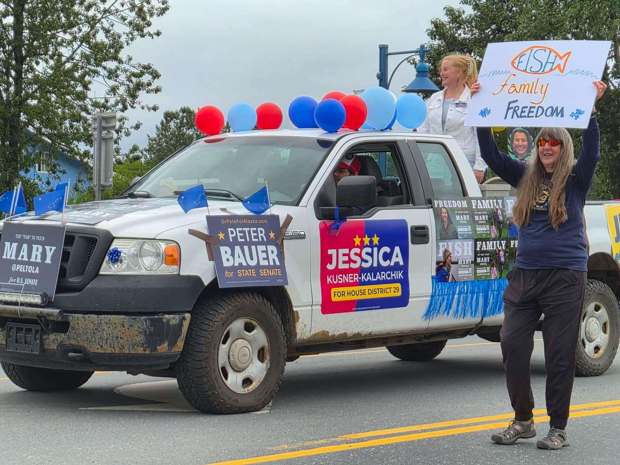 I am Jessica Kusner-Kalarchik, and I am running to represent District 29 in the Alaska State House of Representatives.