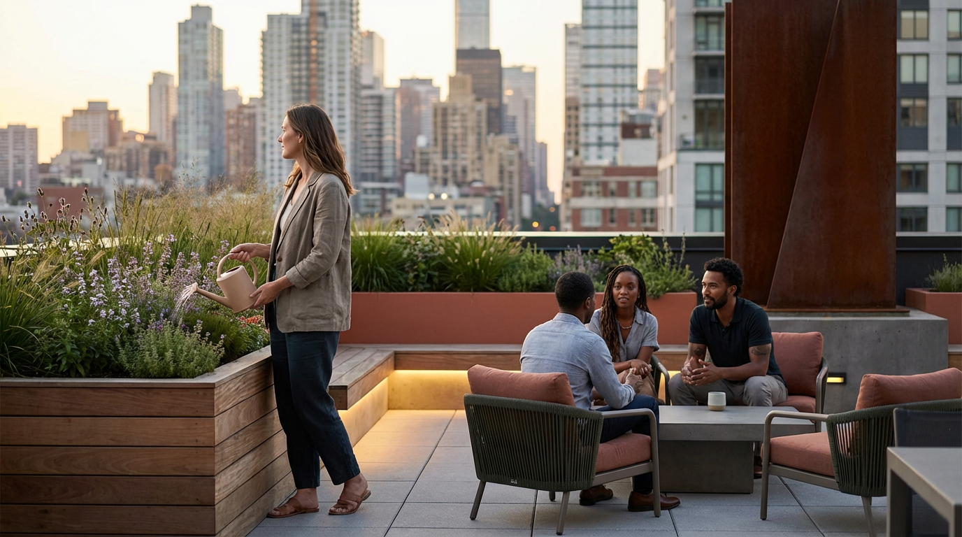 Rooftop Garden Design