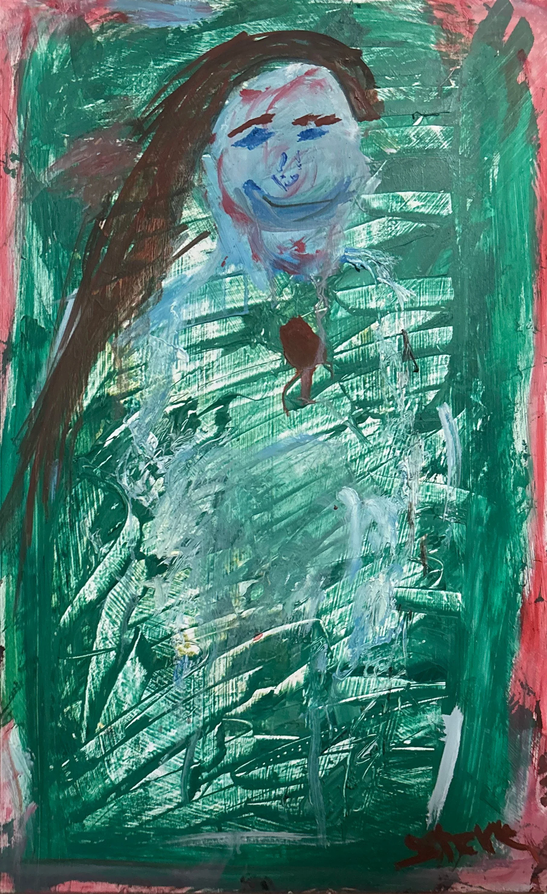 Eldest Sister
Oil on panel · 24 1/2" x 15 1/2"