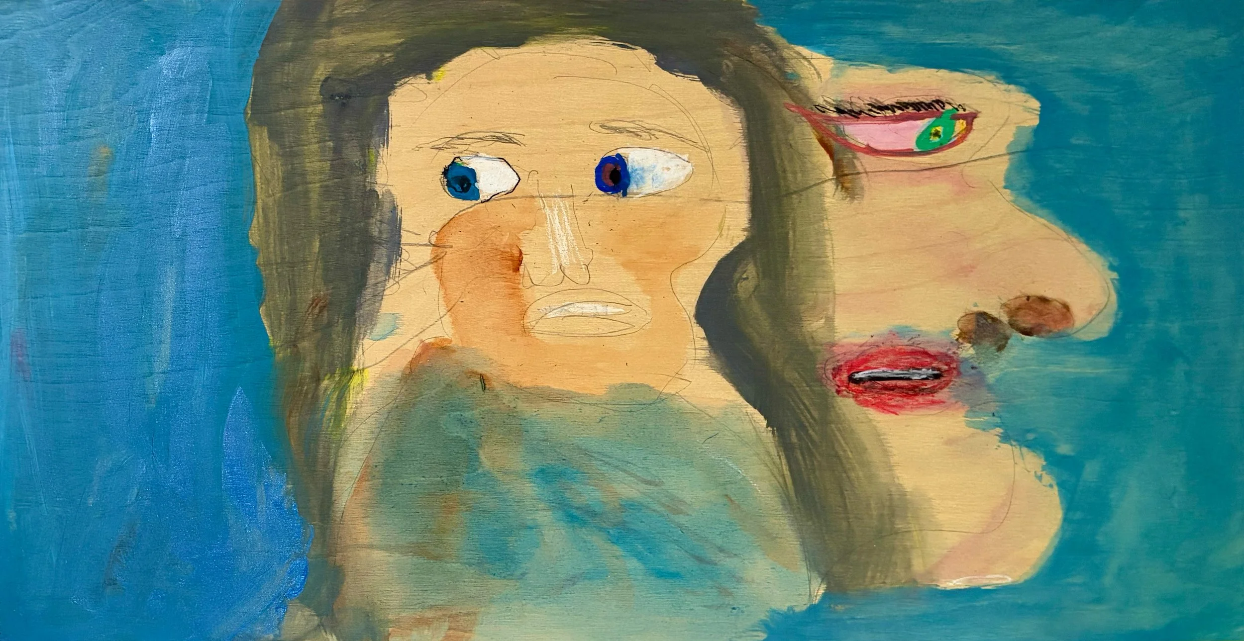 Fear and Uncertainty
Acrylic on wood · 10 3/4" x 20 1/2"