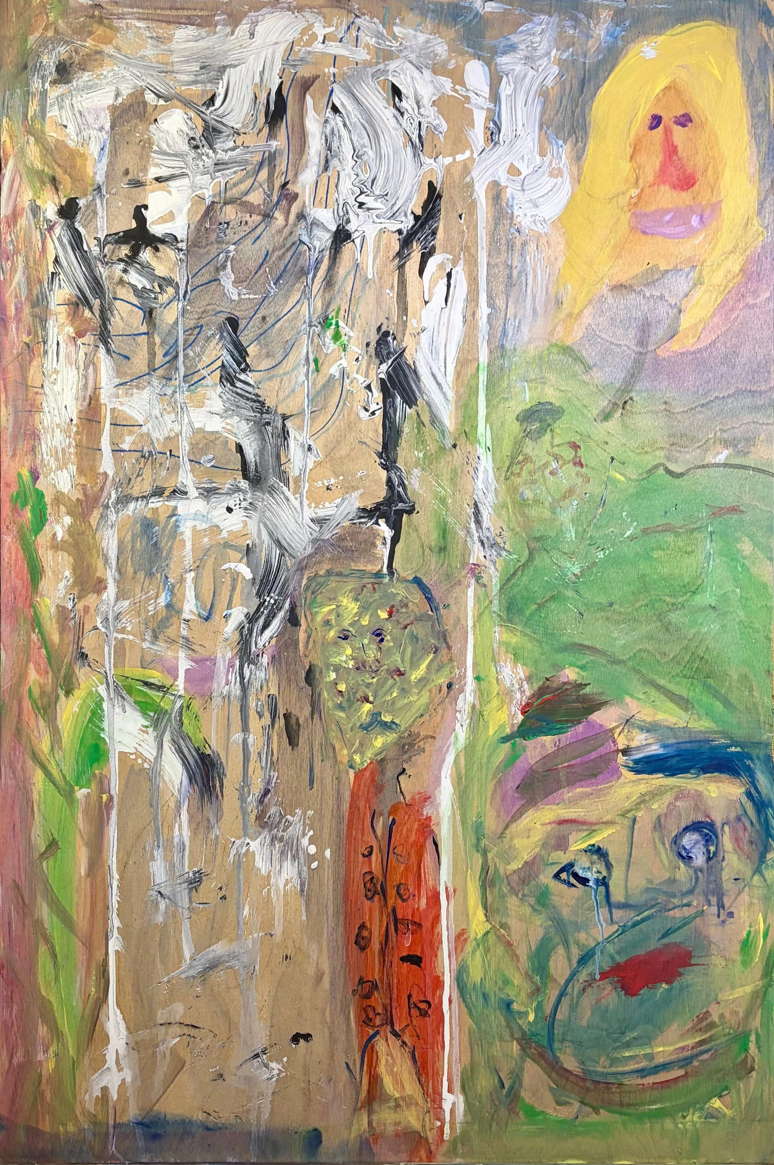 My World
Acrylic on wood · 24" x 16"