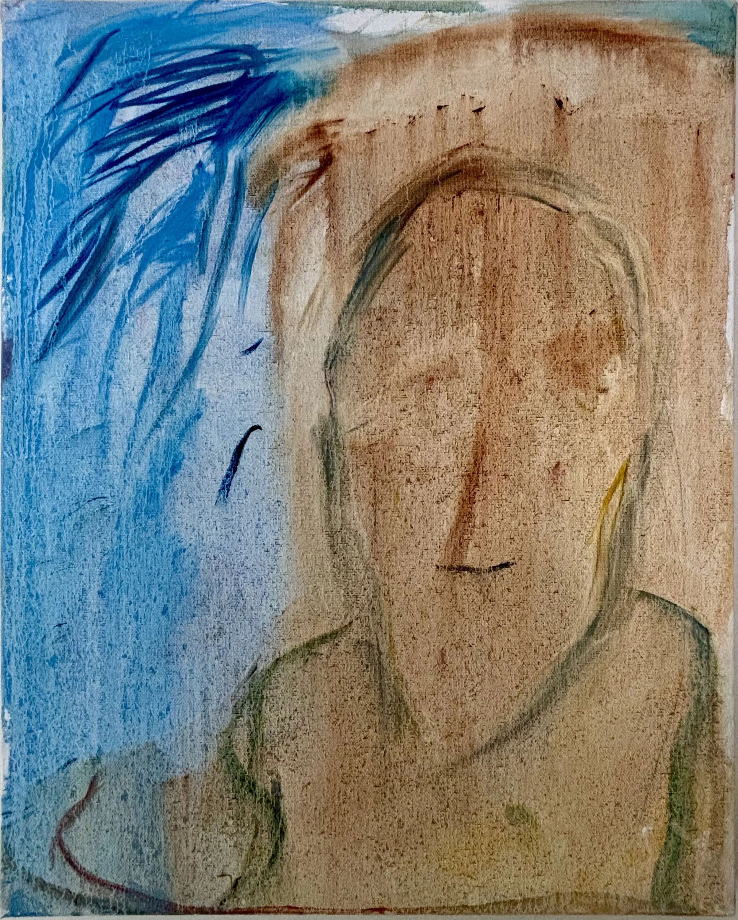 Walter Cronkite
Oil on masonite · 15" x 15.5"