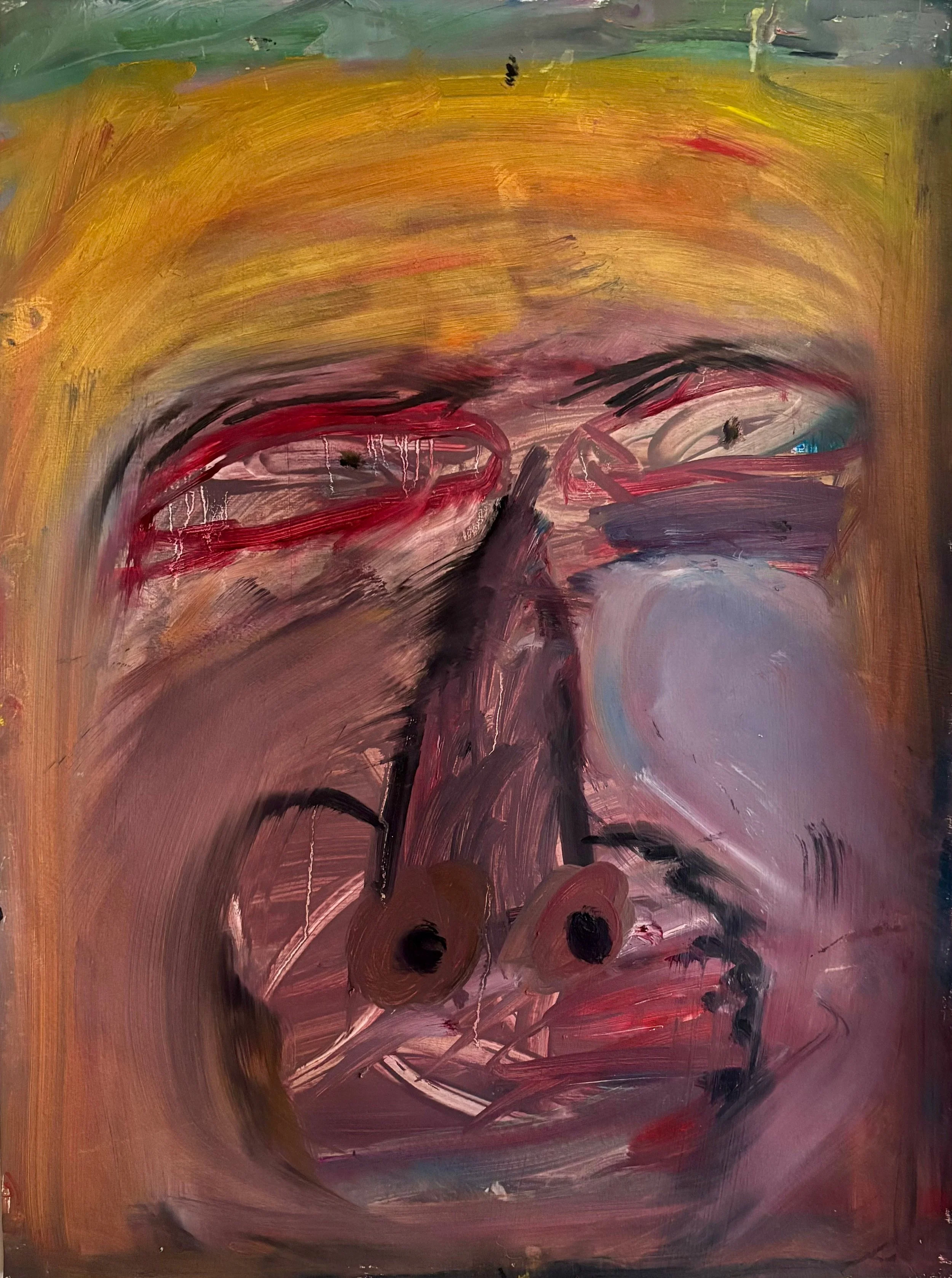 Behind the Mask
Oil on paper · 24" x 18"