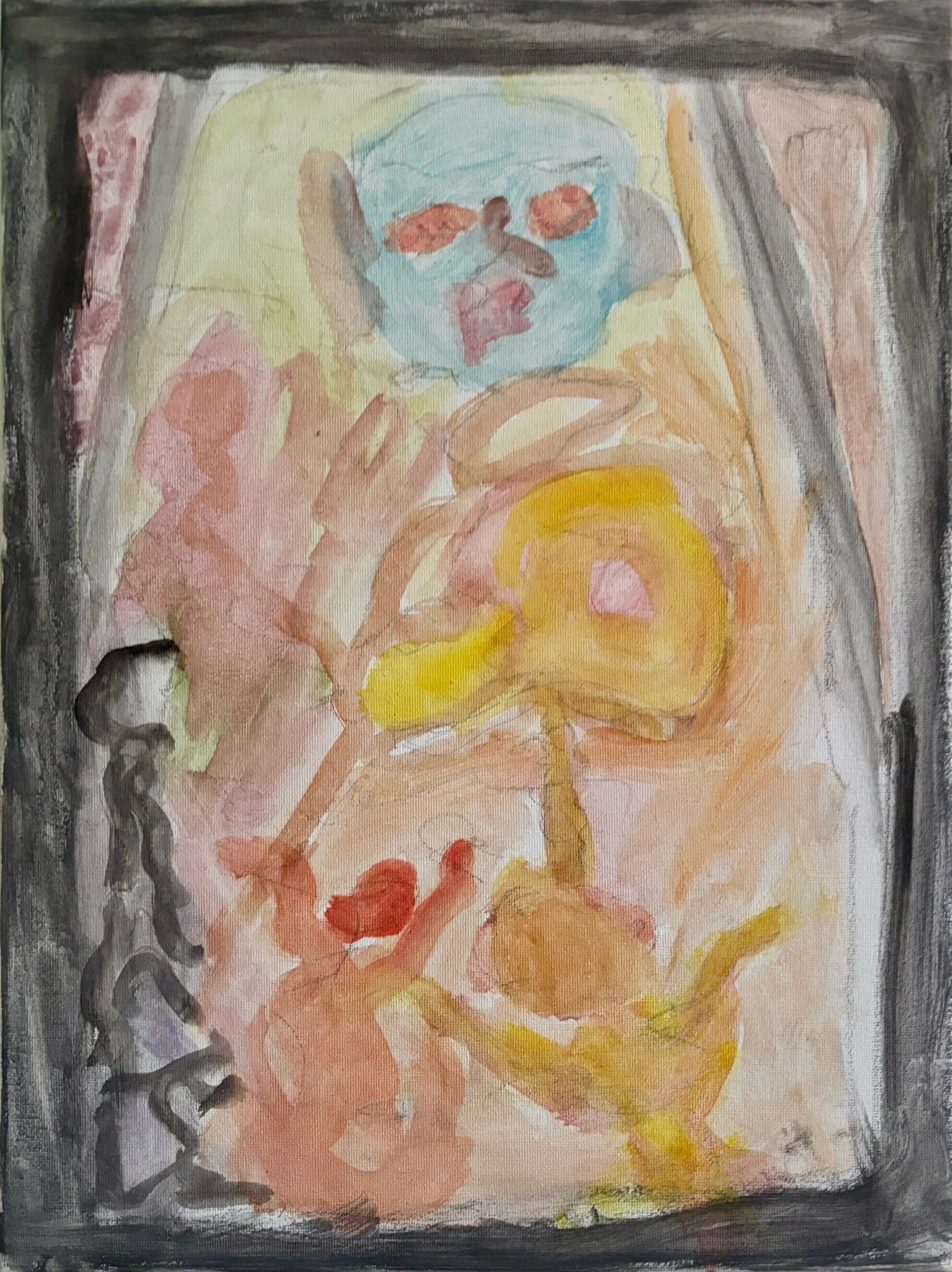 Hallelujah
Watercolor on canvas · 16" x 12"
