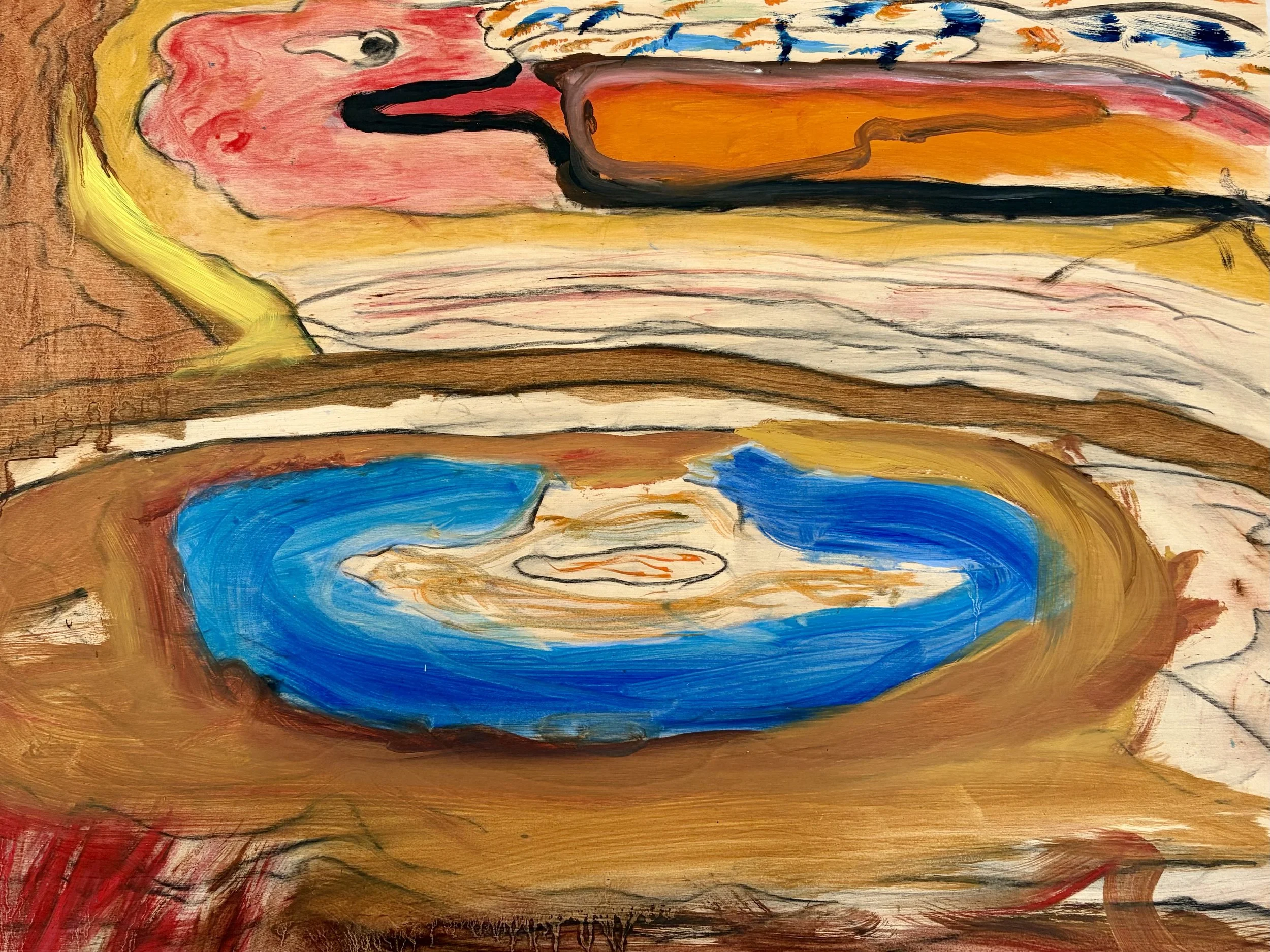 Uxmal and Tulum
Oil on wood · 22 1/2" x 30"