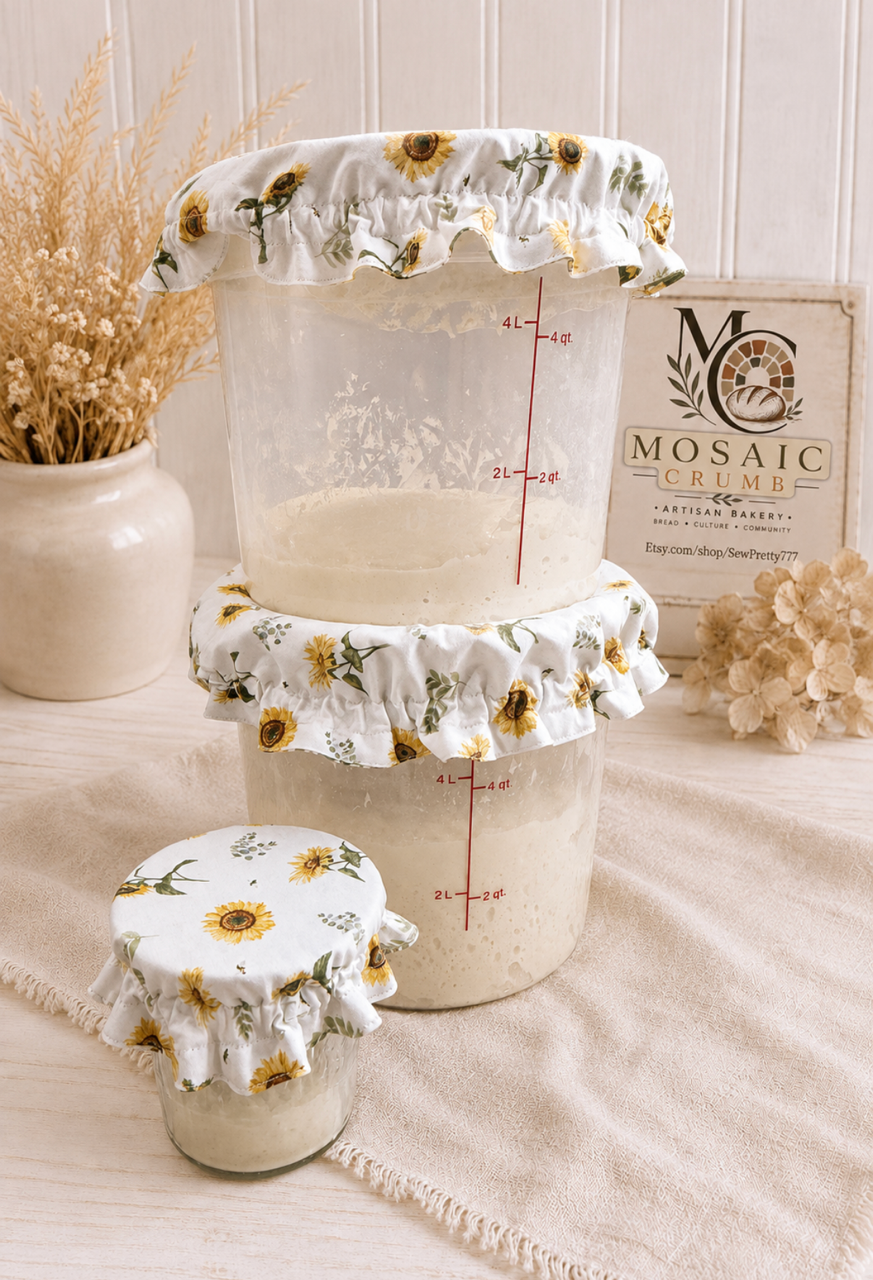 Fabric Bowl Covers Set  3 piece
