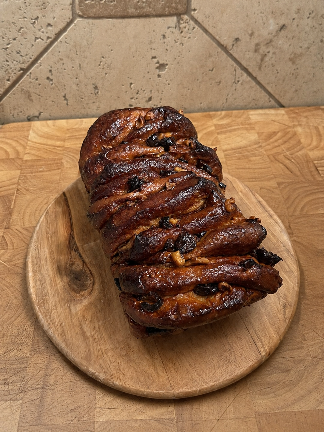 Cinnamon Raisin Sourdough Babka