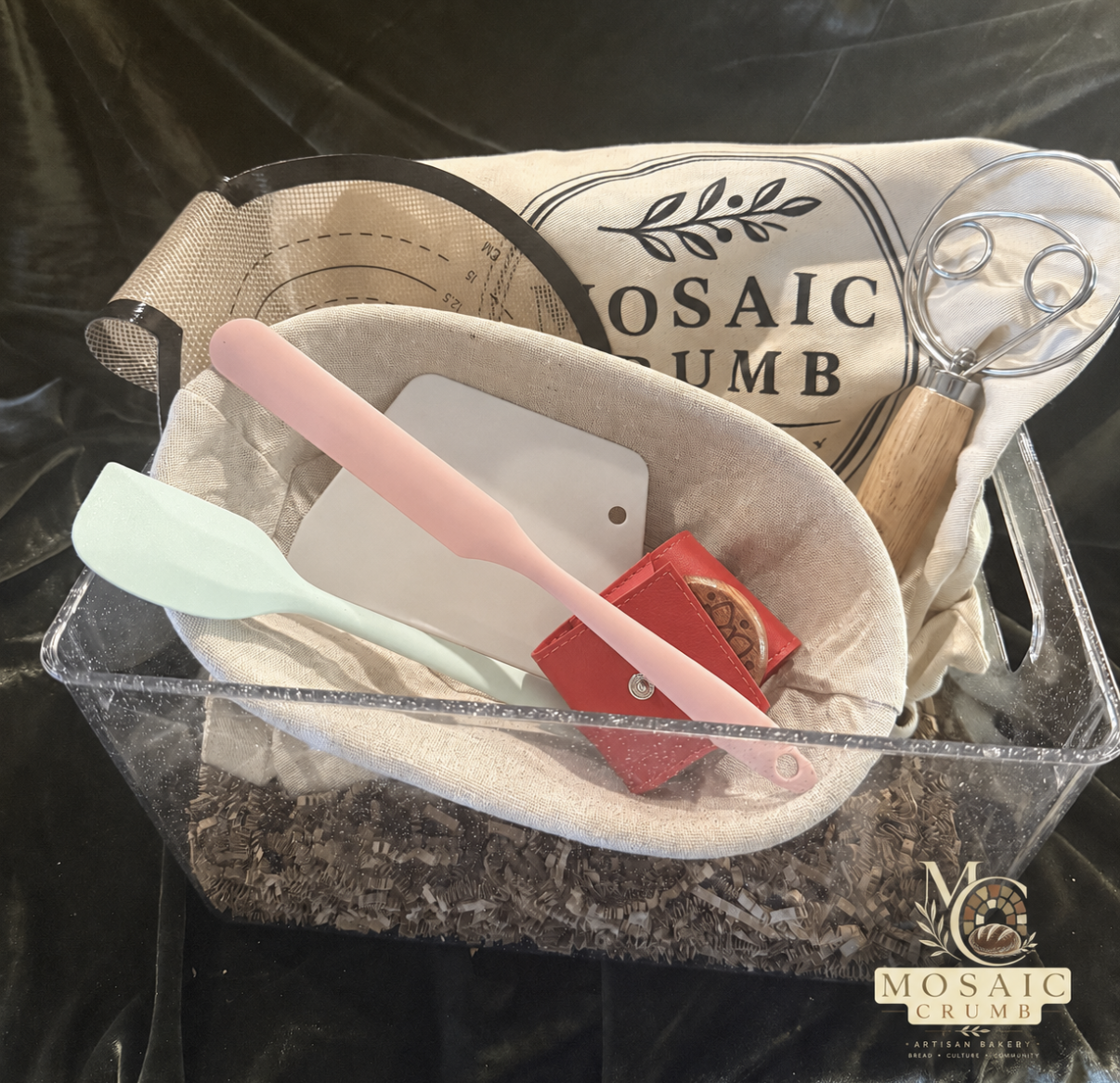 Mosaic Crumb Gift Basket
