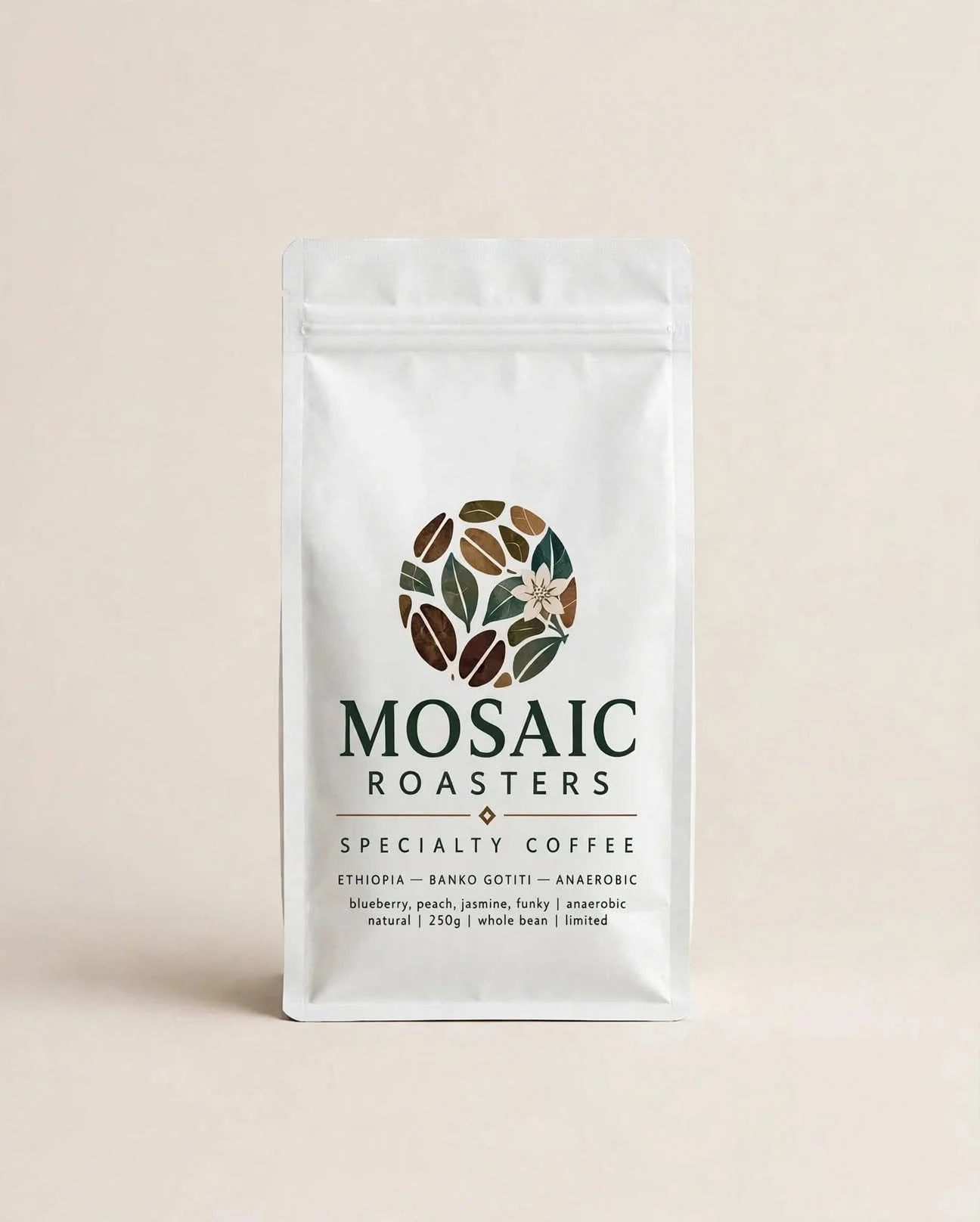 Mosaic Bean Coffee — 12oz — Ships Nationwide