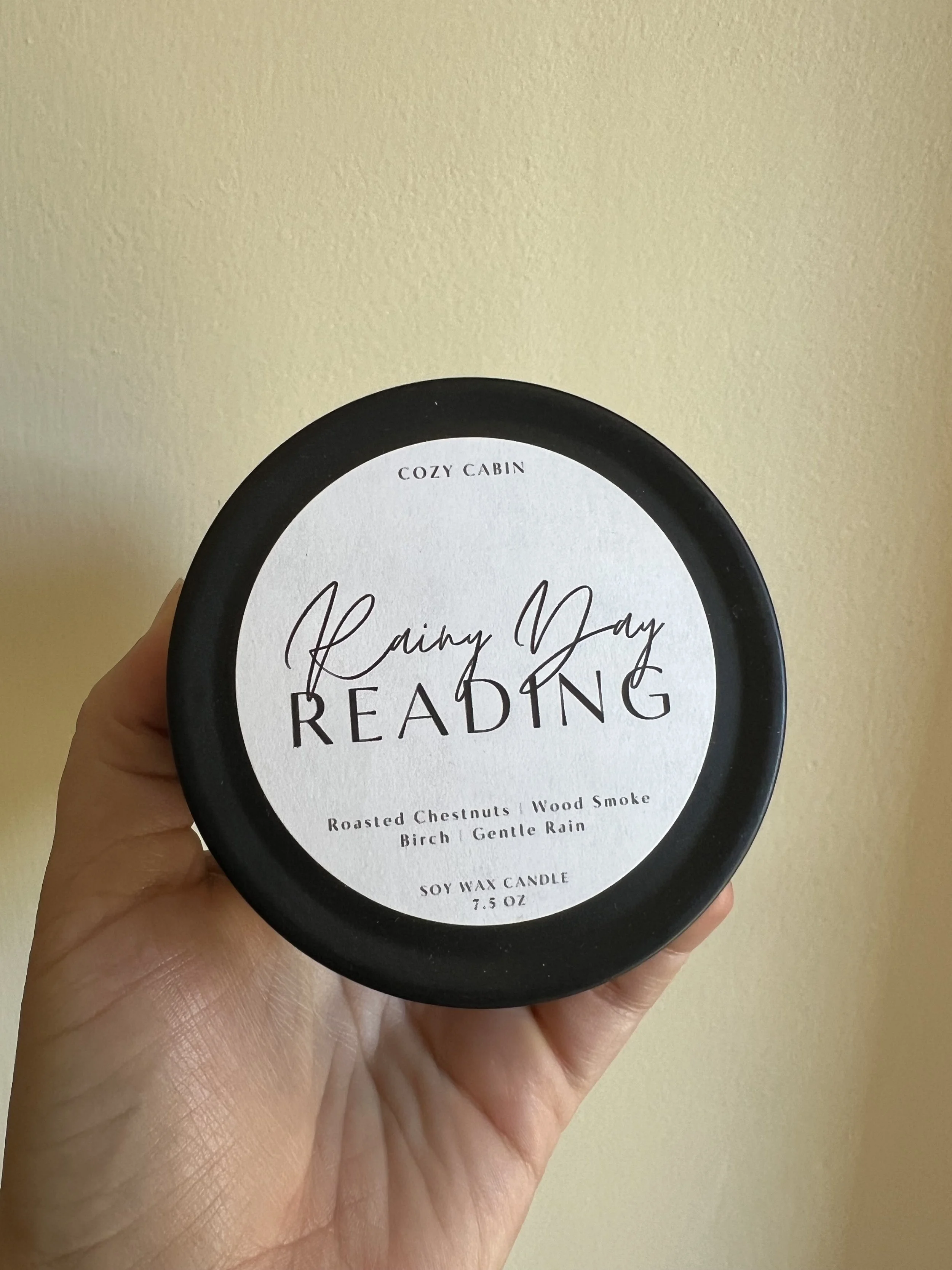 Cozy Cabin Co Reading Candle