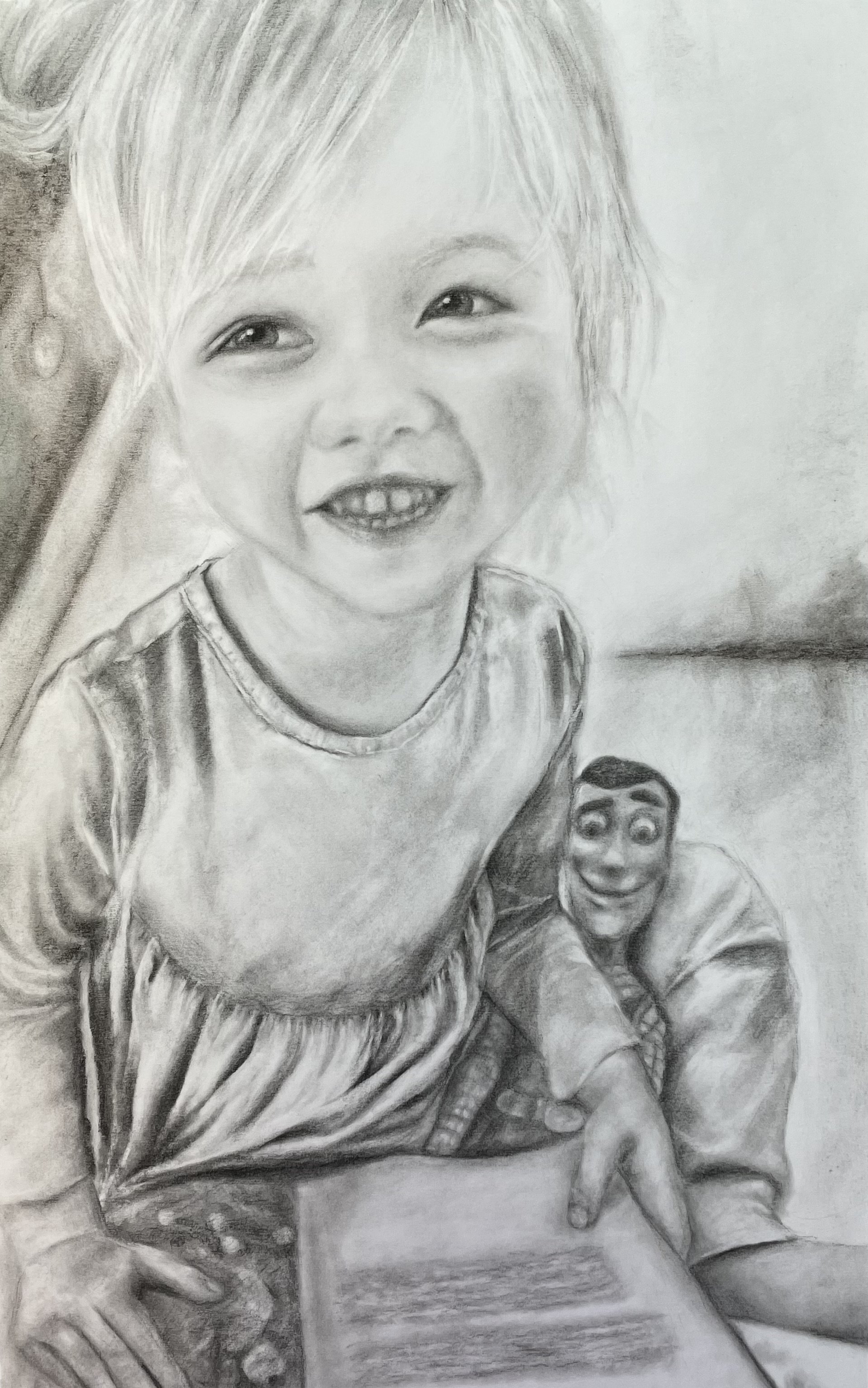 commission, pencil on paper 2021