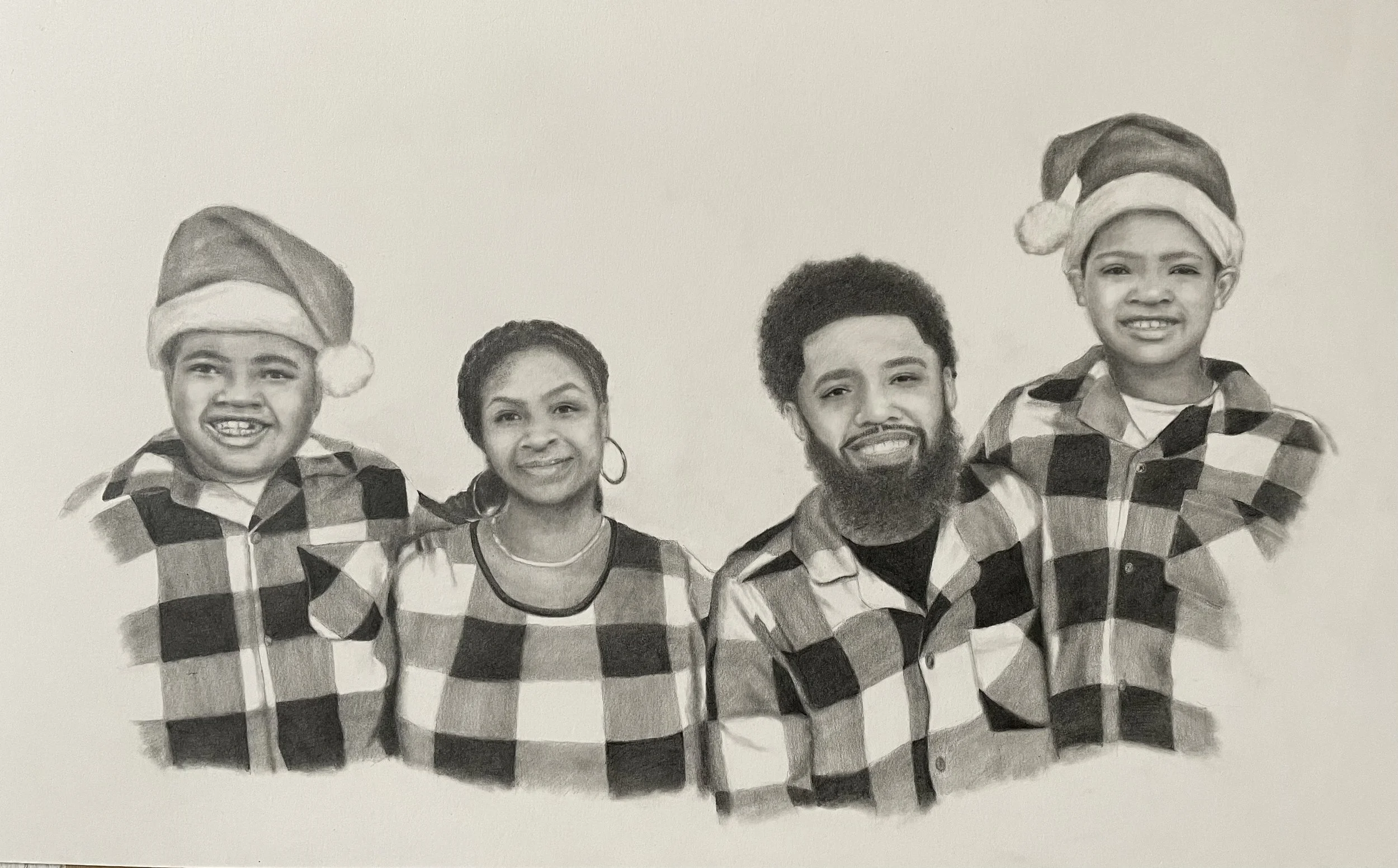 commission, pencil on paper 2022