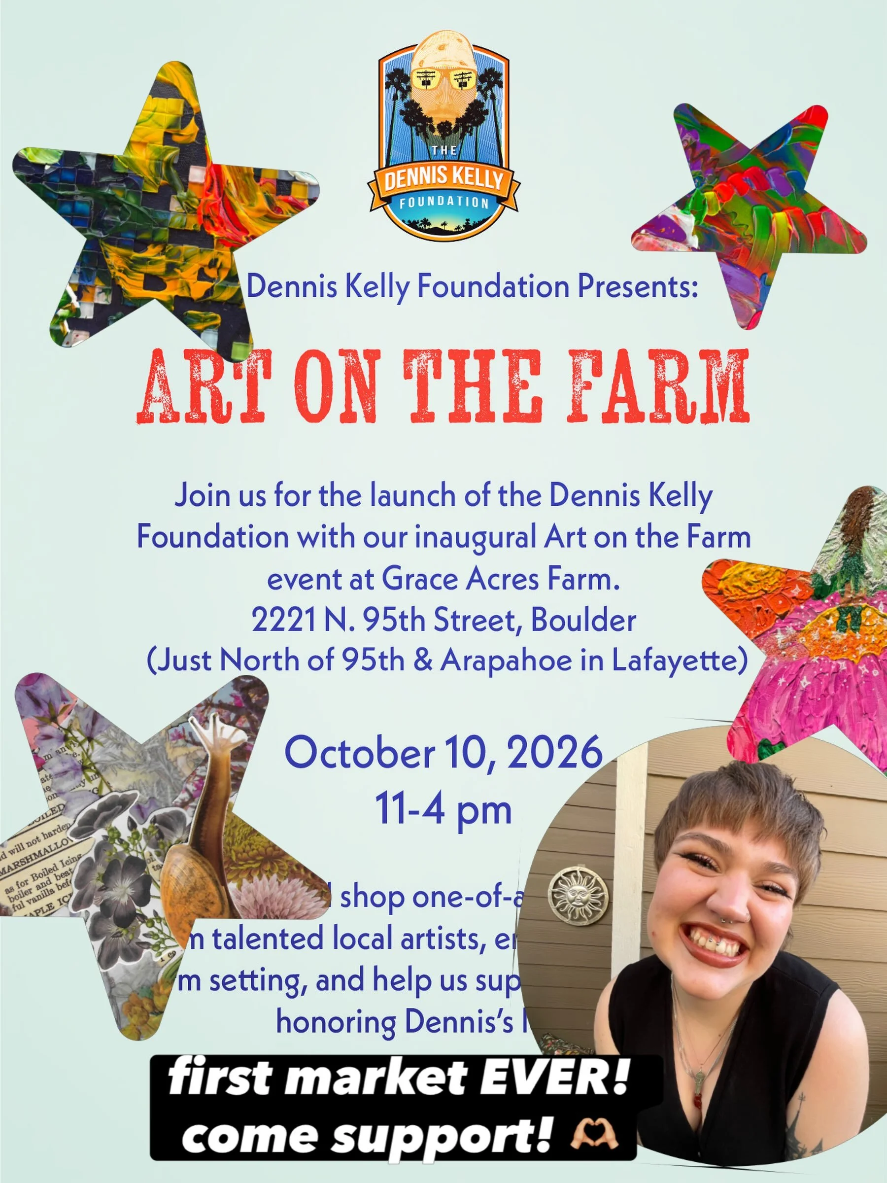 hellloooooooo friends!!!! i'm doing my FIRST ART MARKET on saturday 10/10 in lafayette! COME SAY HI 🩵 you have to see my work in person! 🤗

#artmarket #supportlocalartists #buyartfromlivingartists
