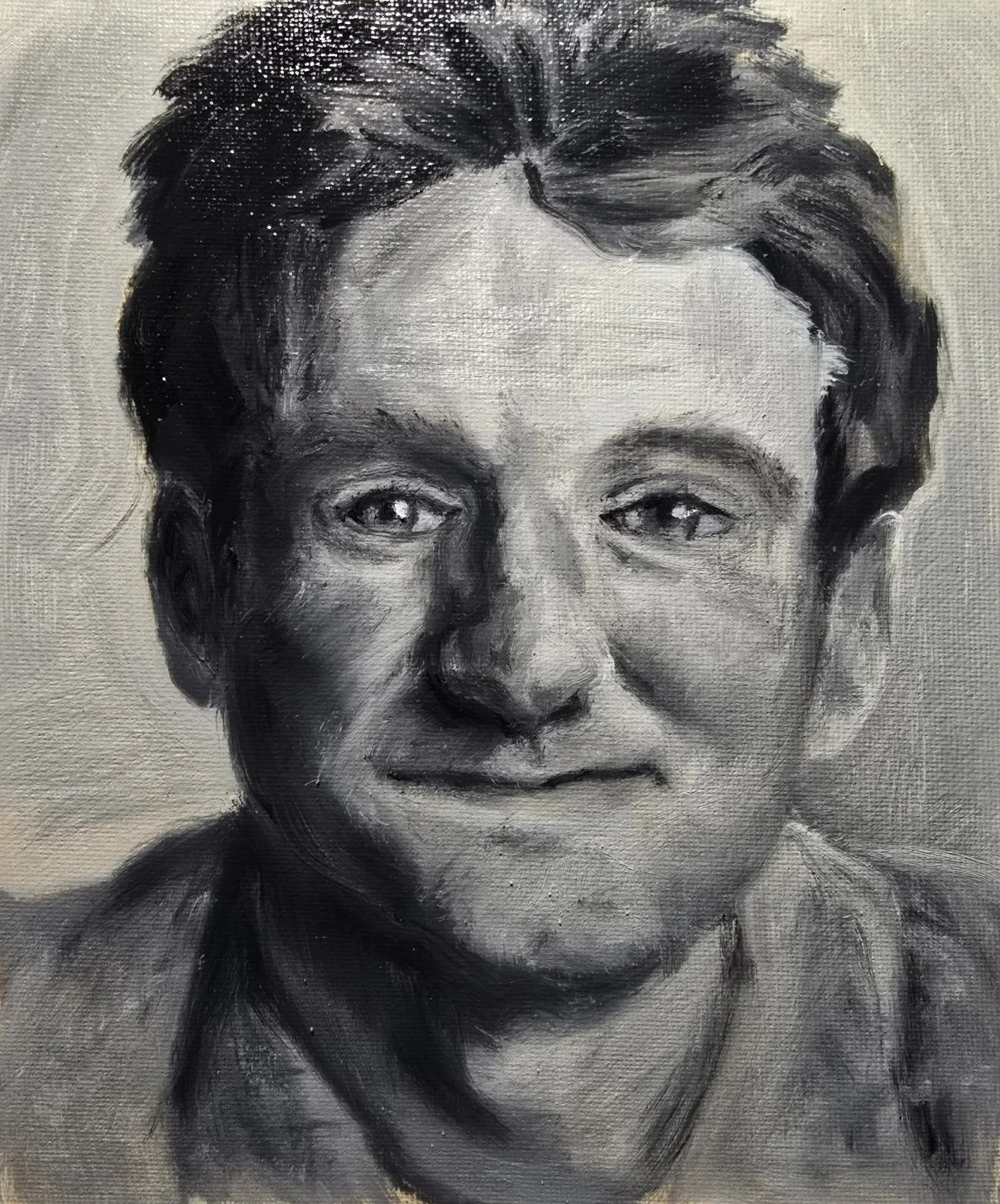 Oil Painting Print - Robin Williams