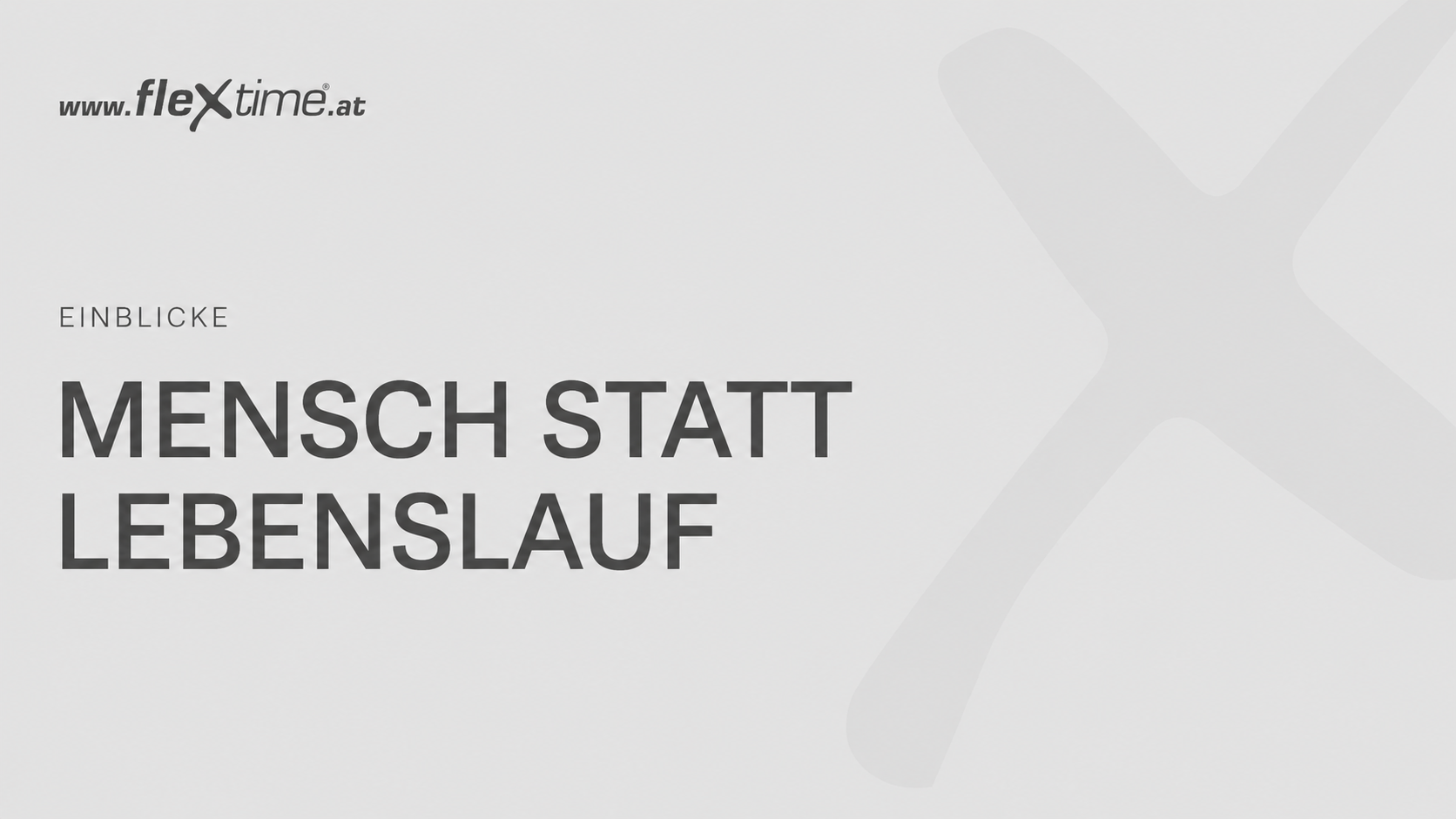 Warum der Lebenslauf nicht alles sagt