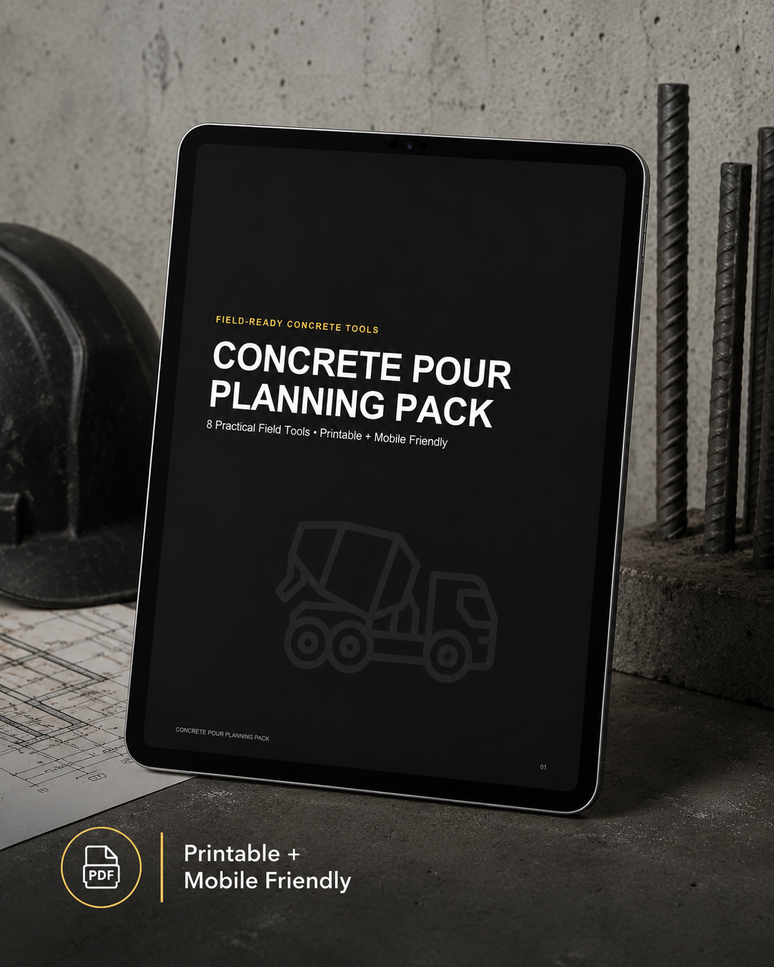 Concrete Pour Planning Pack
