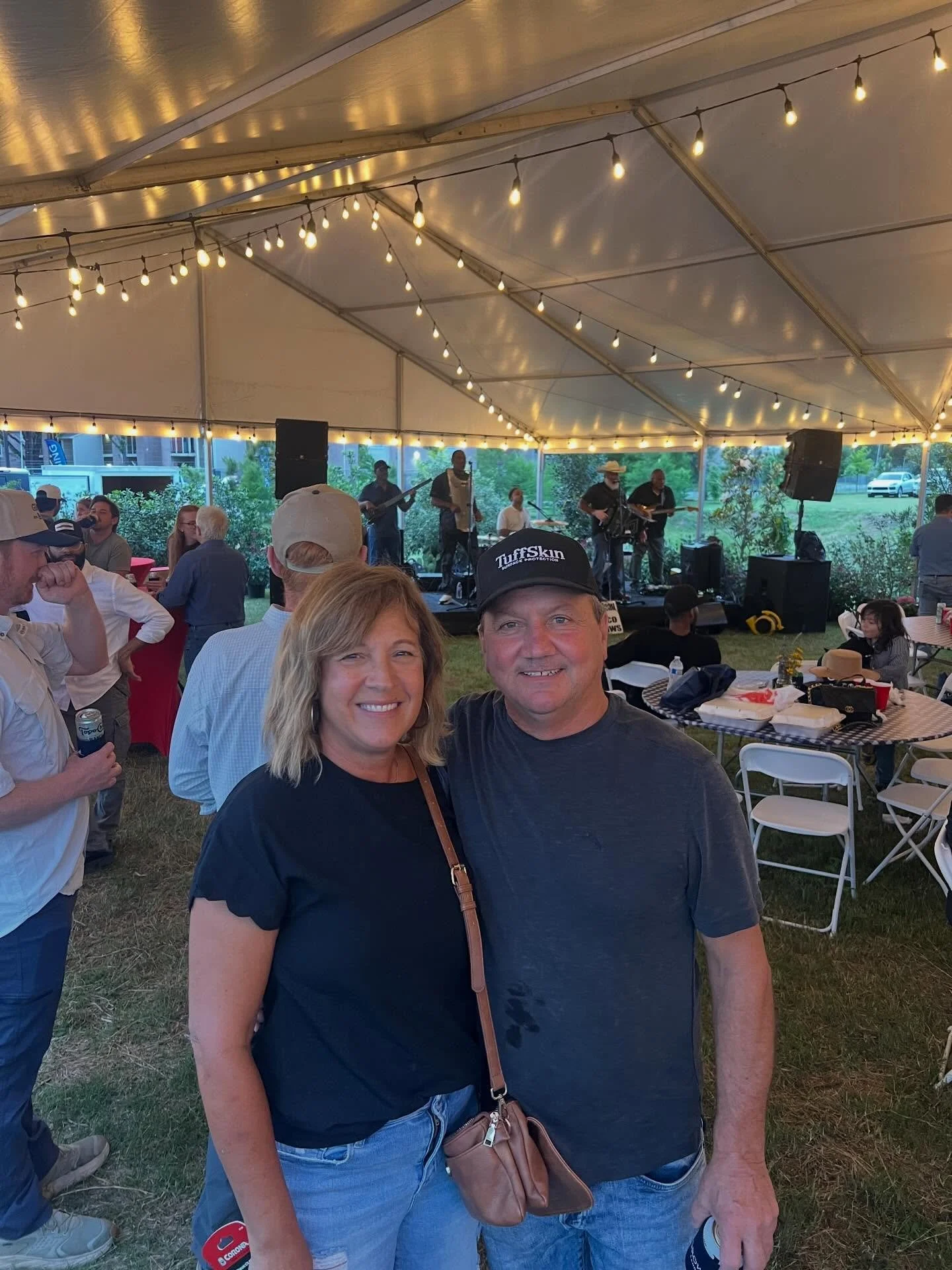 Such a fun night with awesome zydeco music, crawfish and great company.  Thanks @cupic_custom_homes and @growandcotexas .