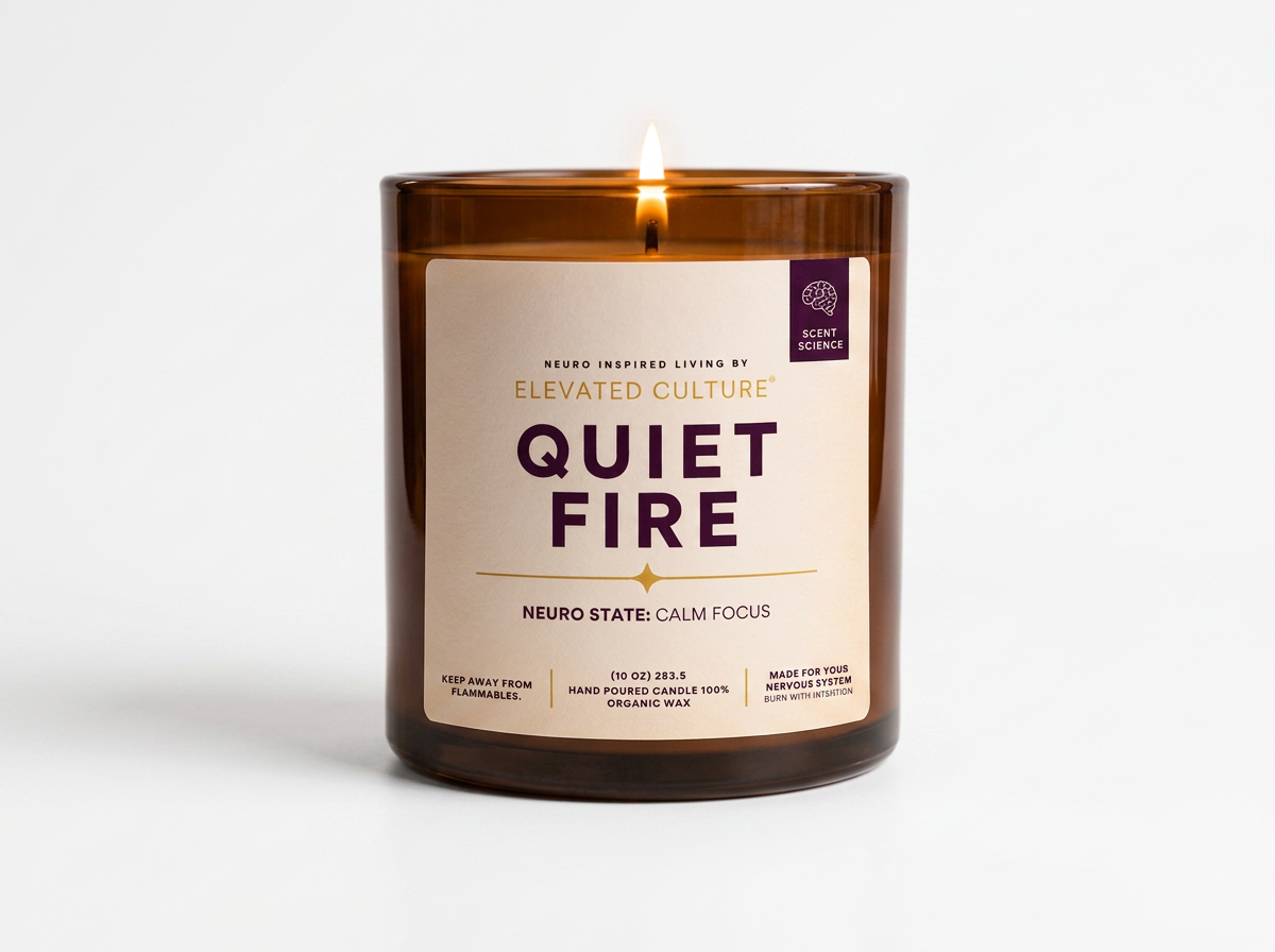 Quiet Fire Candle