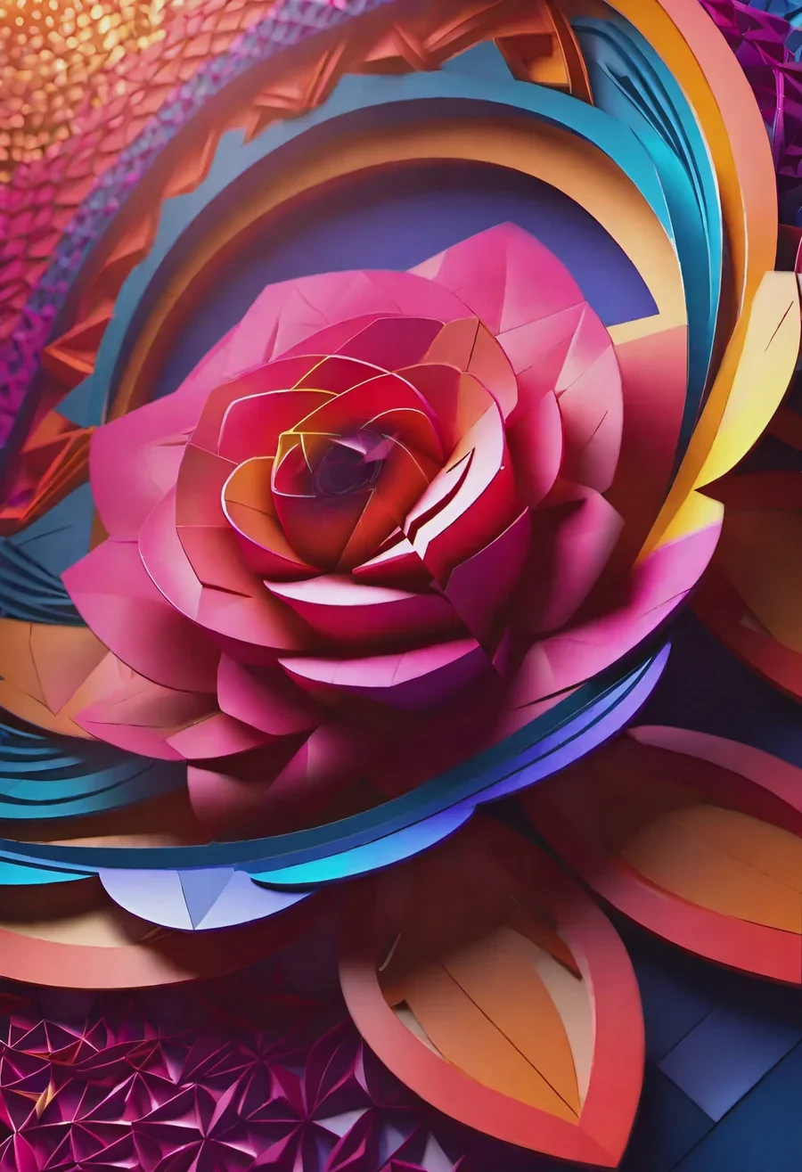Neuro Bloom I: Genesis Flow Print - AR Edition
