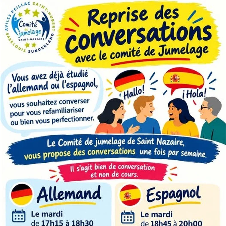 Reprise des conversations avec le Comité de jumelage