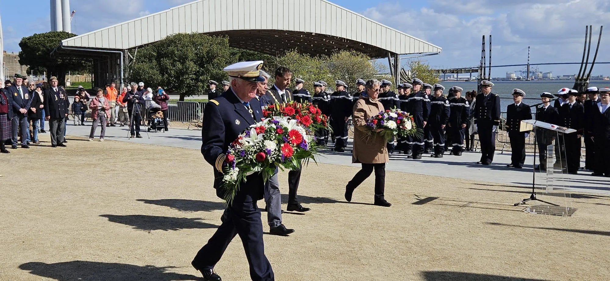 Commémoration de l’opération Chariot