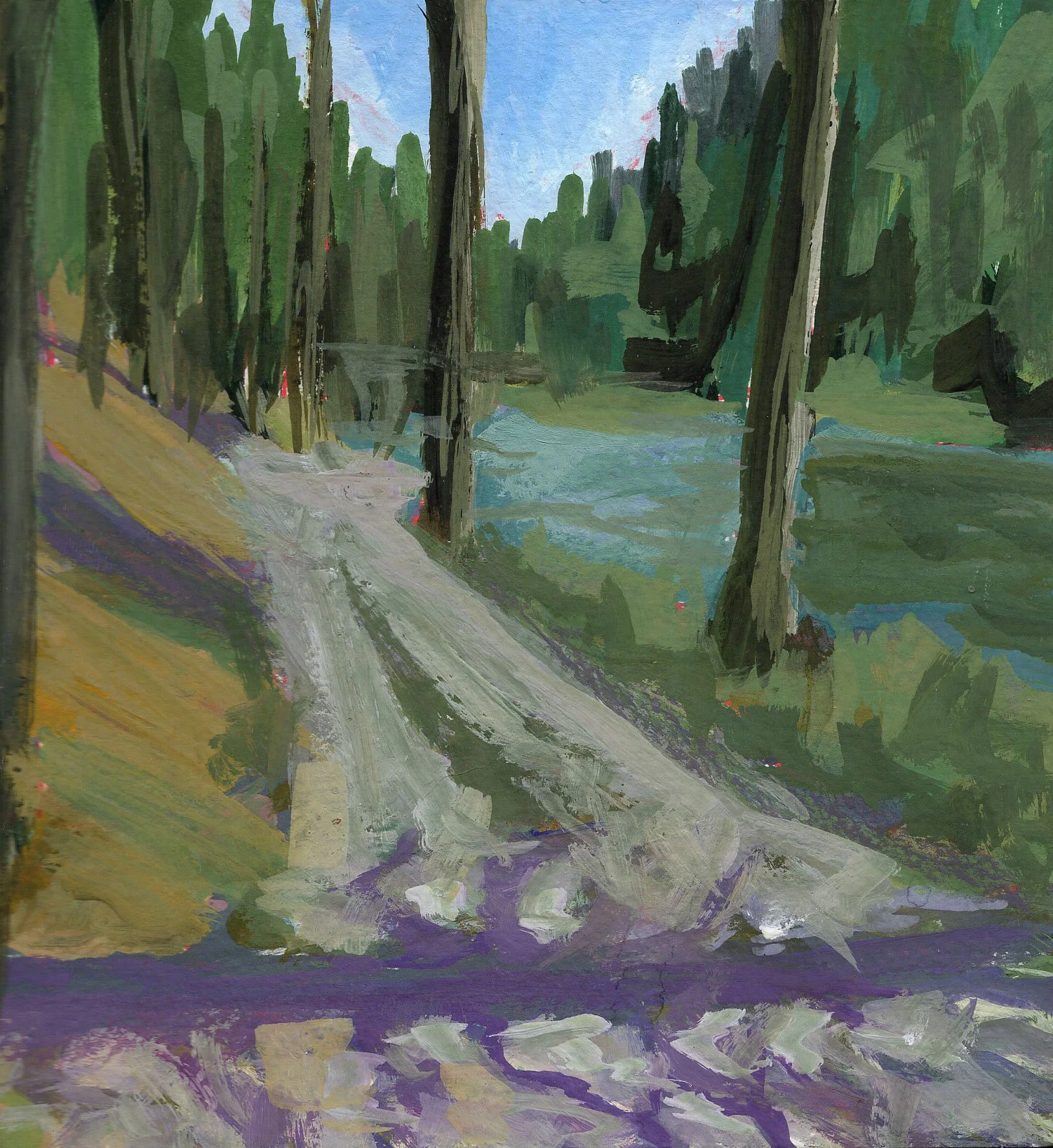 O'Hara Entry - 5" x 5" 