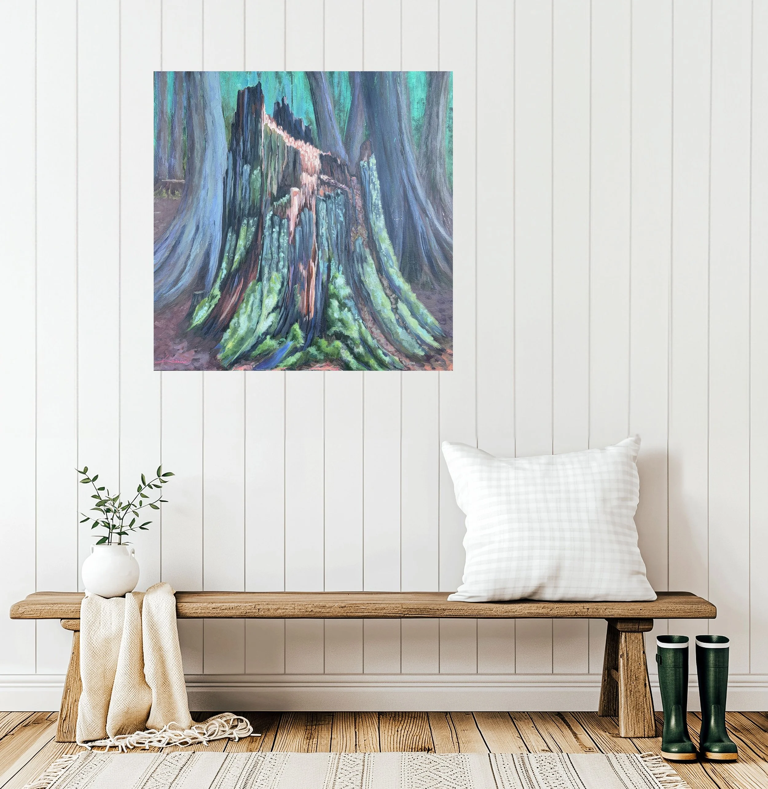 The Stories You Can Tell: 24" x 24"