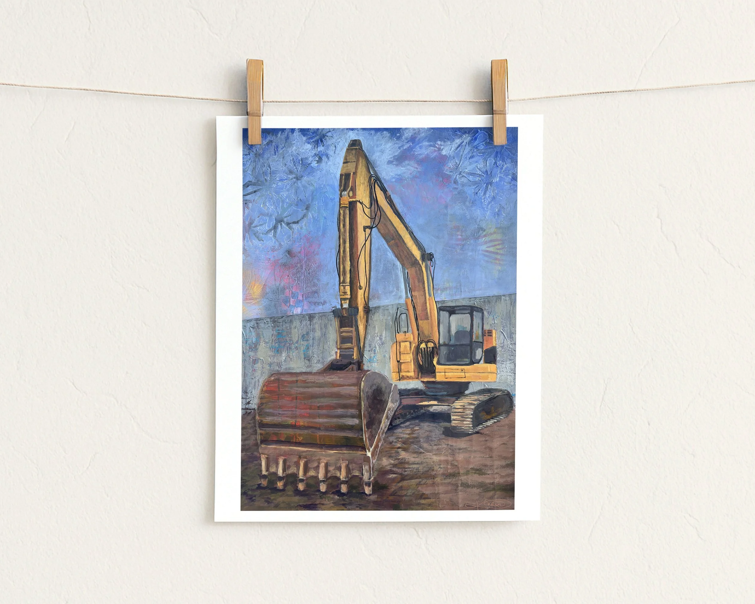 Excavator: Prints