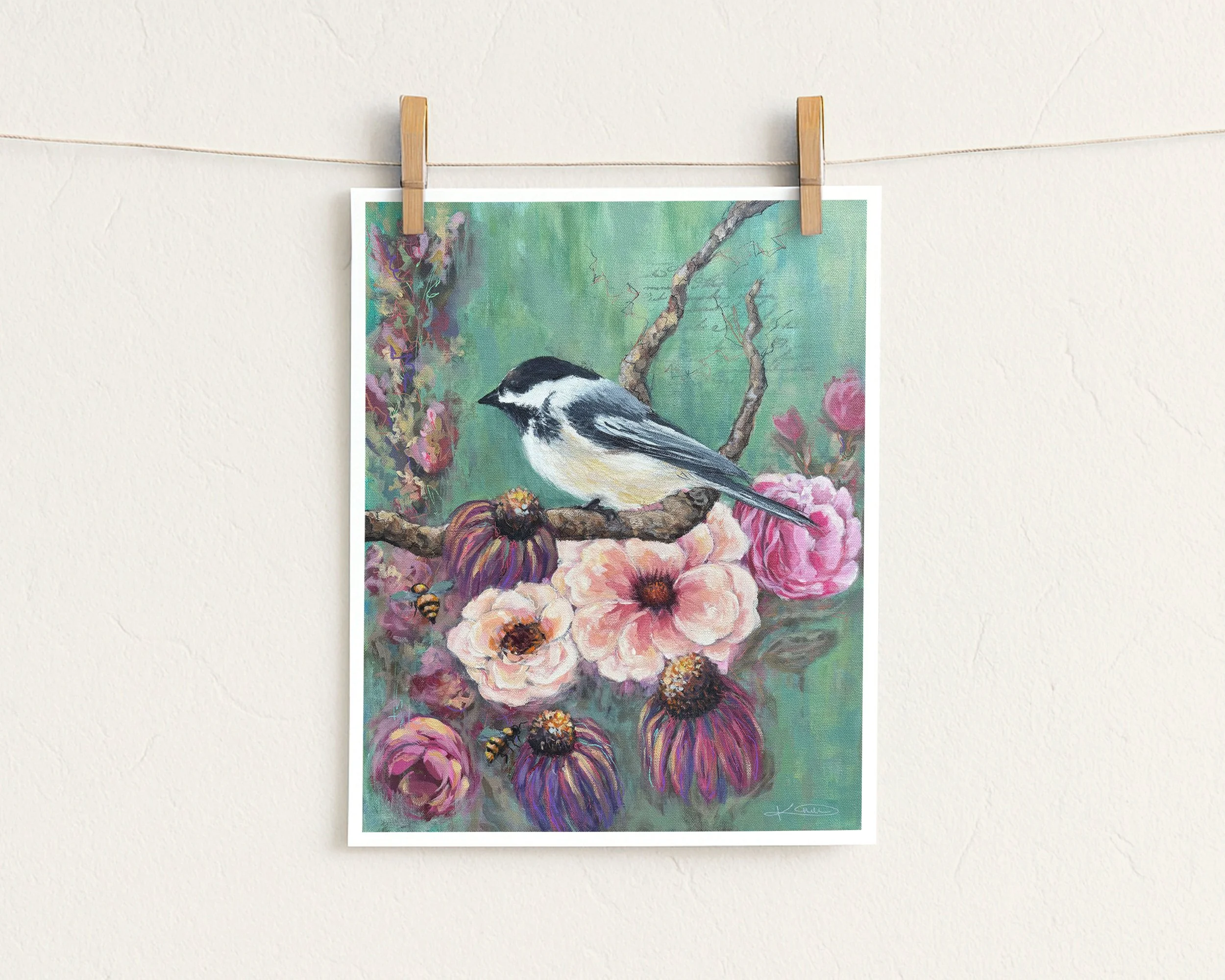 Sweet Chickadee: Prints
