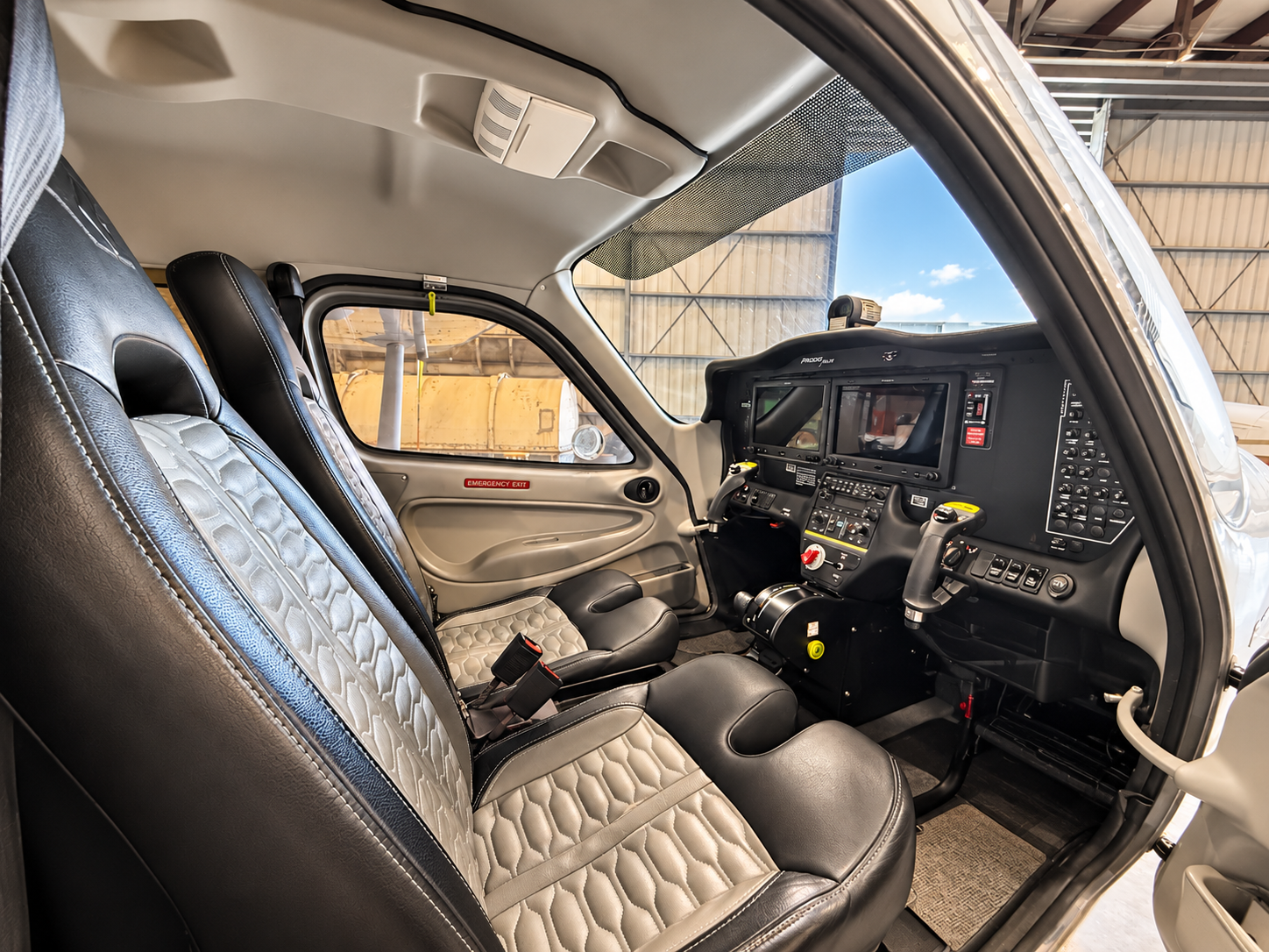 Tecnam P-2008 Interior Detail