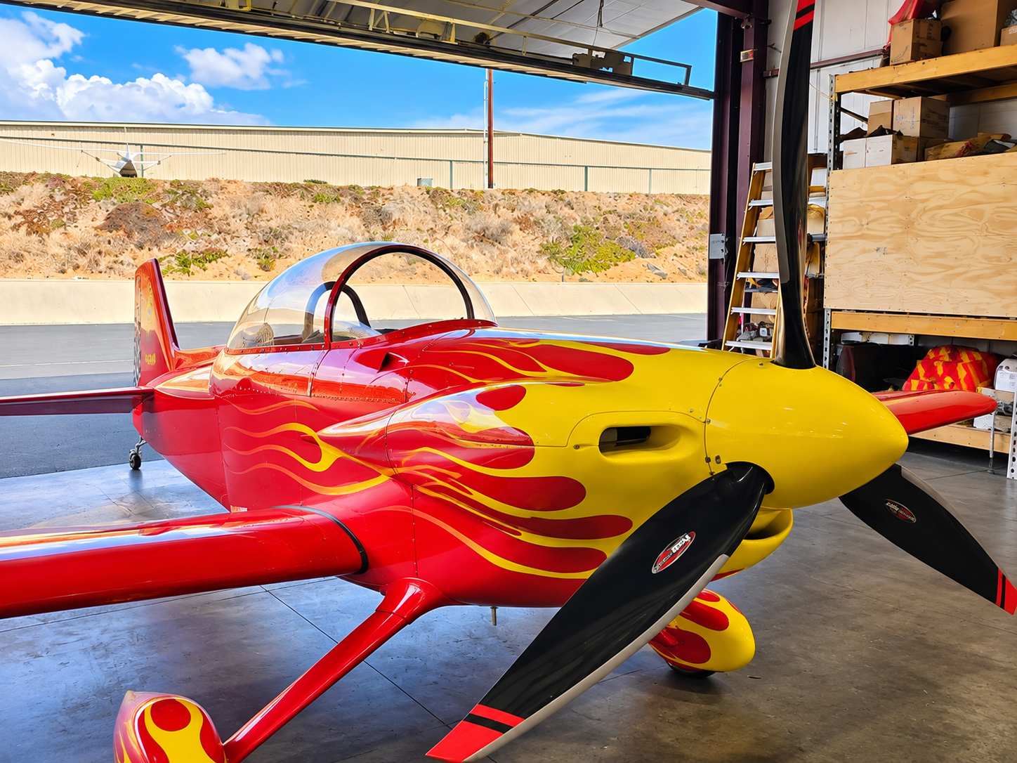Van's RV8, exterior detail, degrease, aircraft detailing  in San Diego