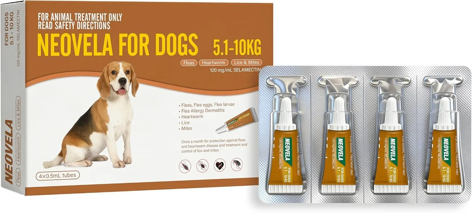 Neovela for Dogs 5.1-10kg Broad Spectrum Parasite Protection