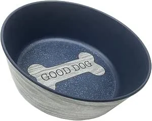 Barkley & Bella Bamboo French Bone Bowl 1.1L