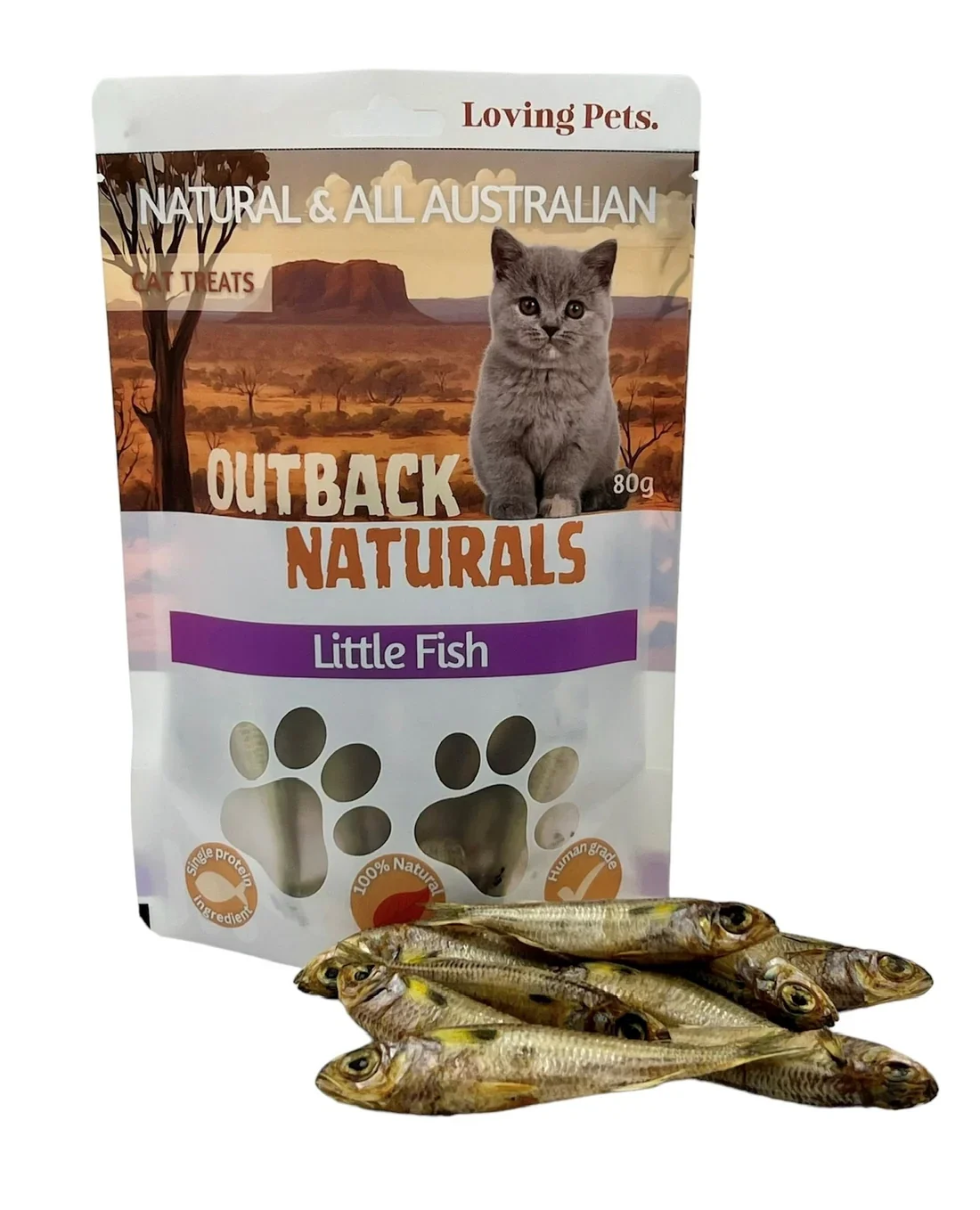 Outback Naturals Little Fish Cat Treats