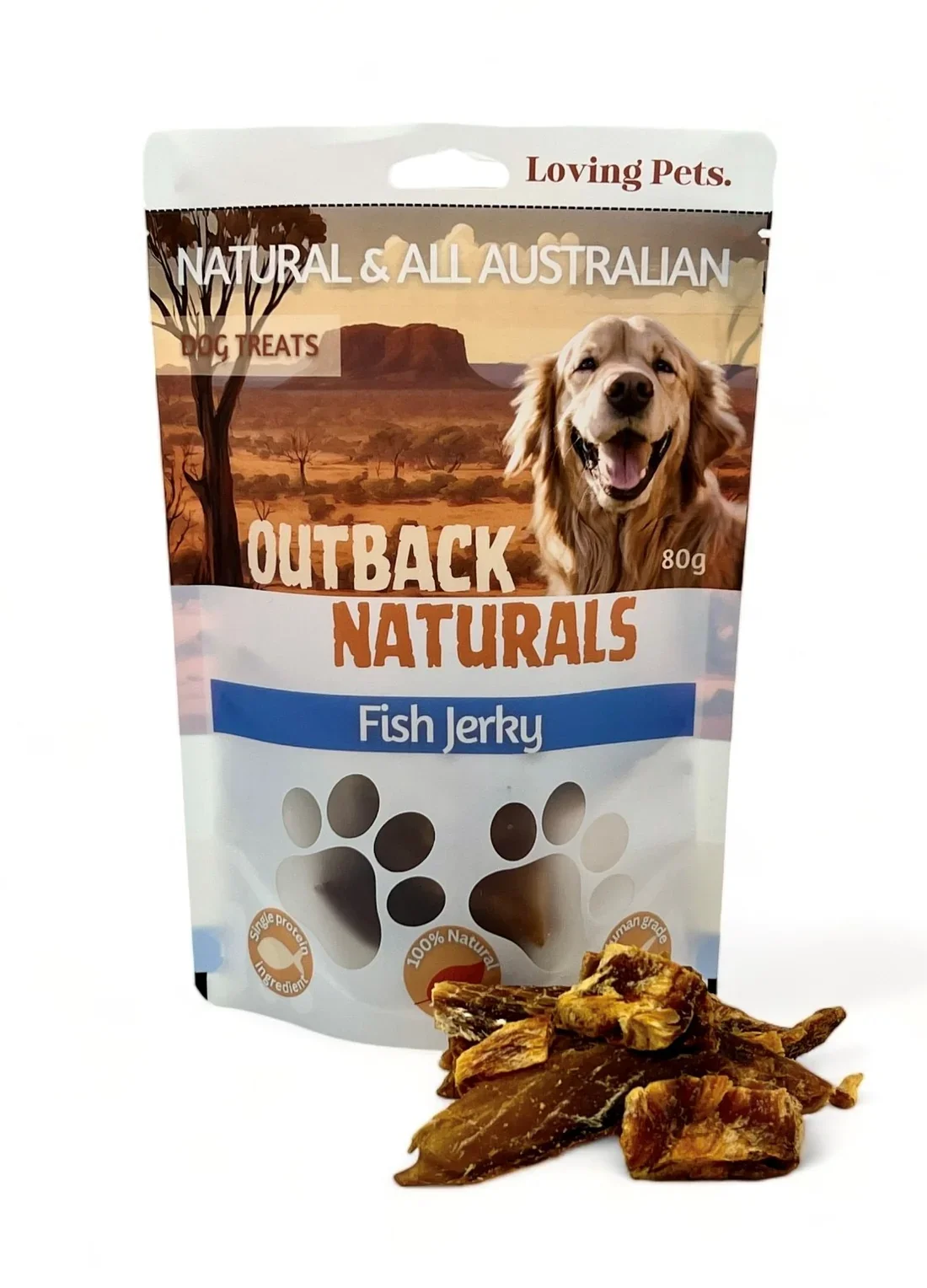 Outback Naturals Fish Jerky Dog Treats