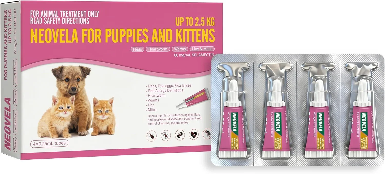 Neovela Parasite Protection for Puppies and Kittens