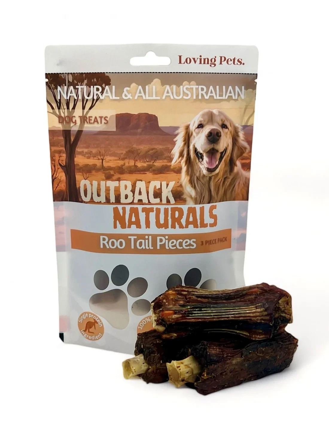 Outback Naturals Roo Tail Dog Treats