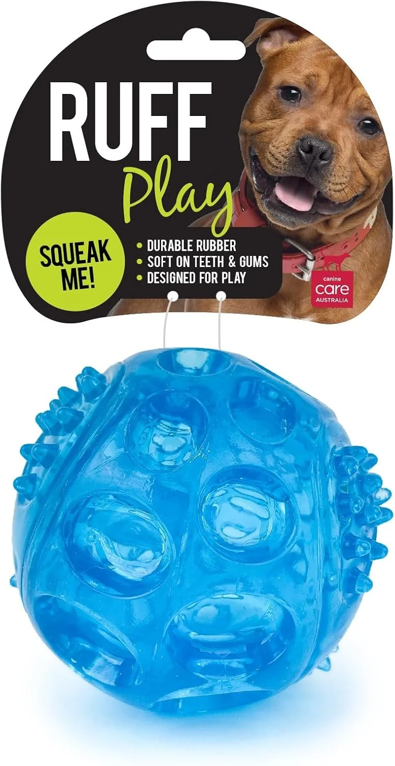 Ruff Play Squeaky Dog Ball
