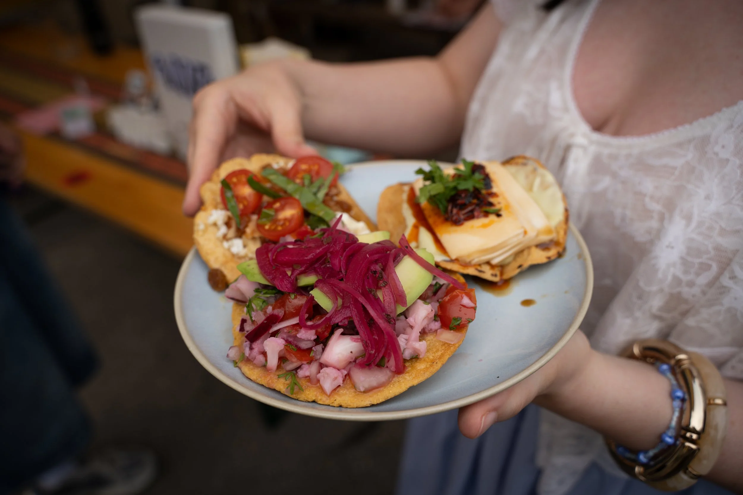 Roots Tostada Launch Party