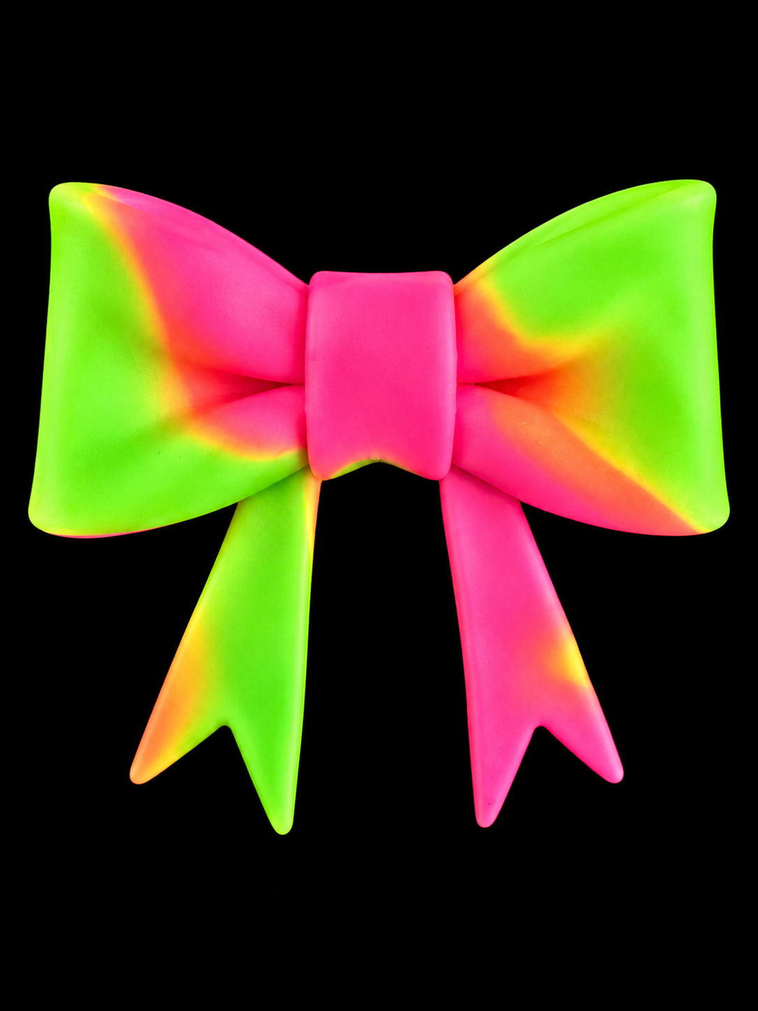 Pink & Green Bow