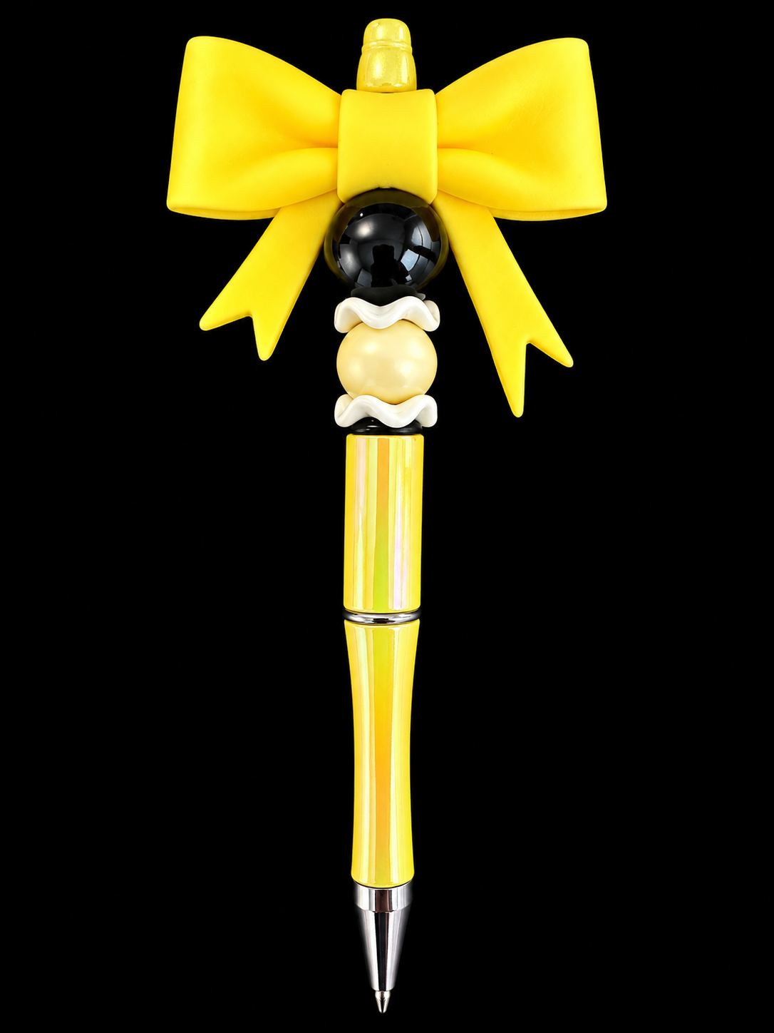 Yellow Bow Pen