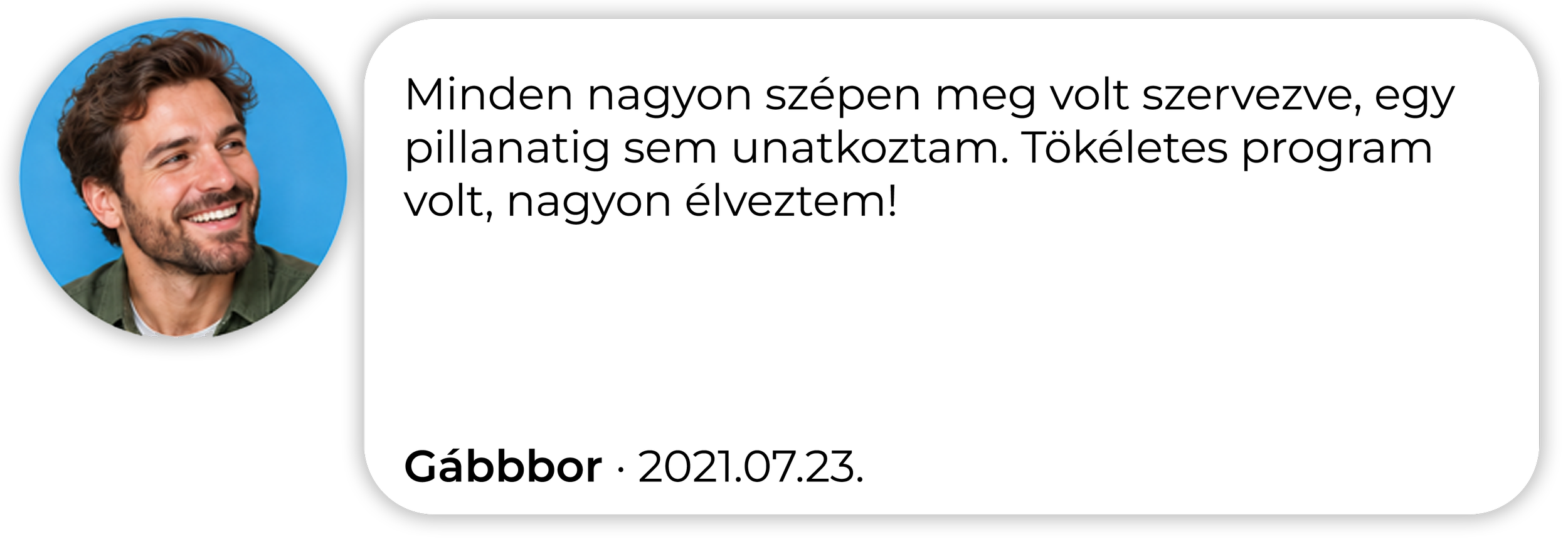 Menő barát kommentje