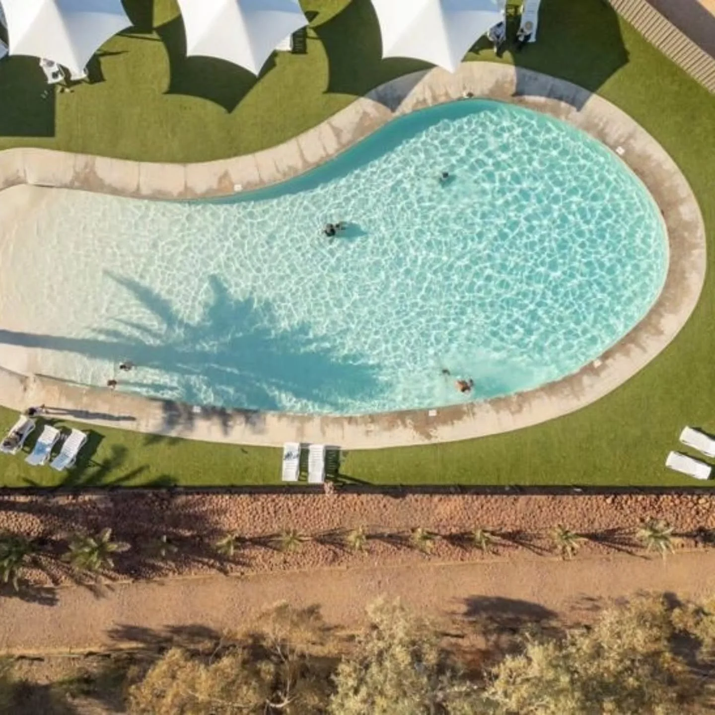 An oasis created in the outback 💦

Designed and built by our team with families in mind, this pool was created for relaxation, connection, and making memories. 

With a beach entry perfect for little ones and a beautiful space to unwind poolside, it