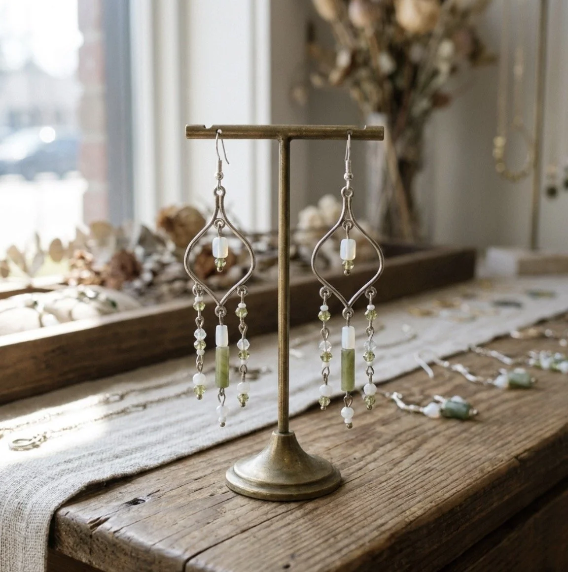 Chartreuse Chandelier