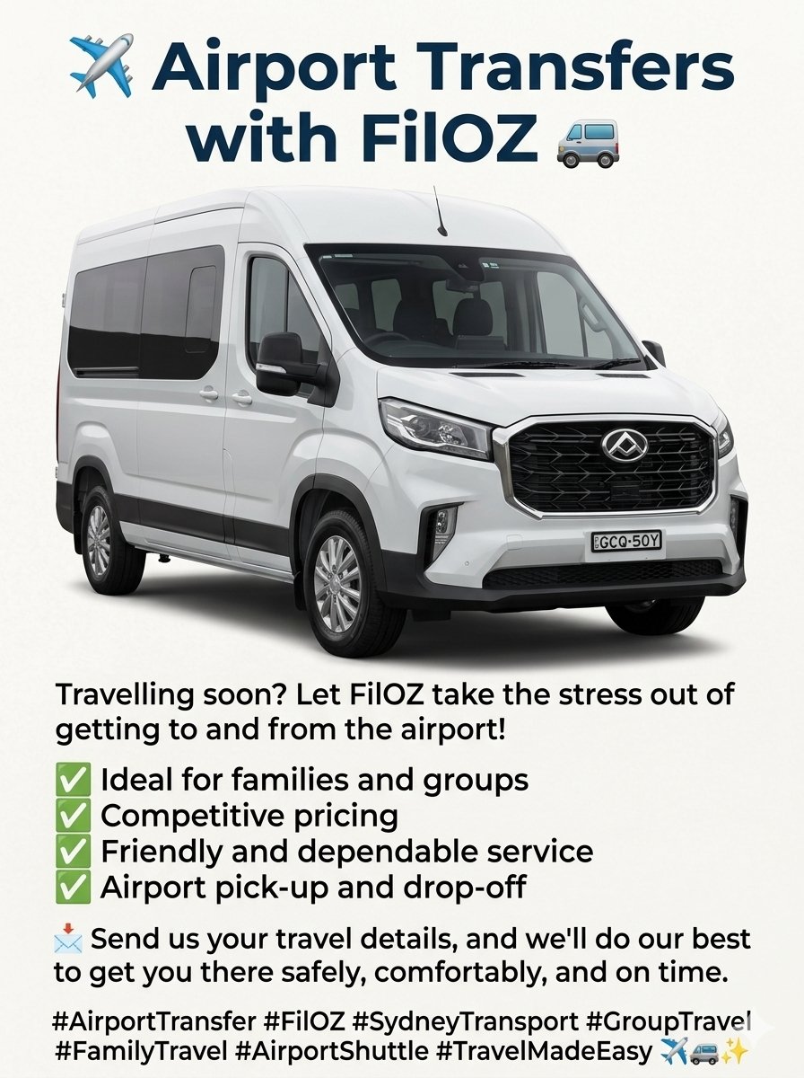 Airport Transfers from $129.00* (Sydney Only)
