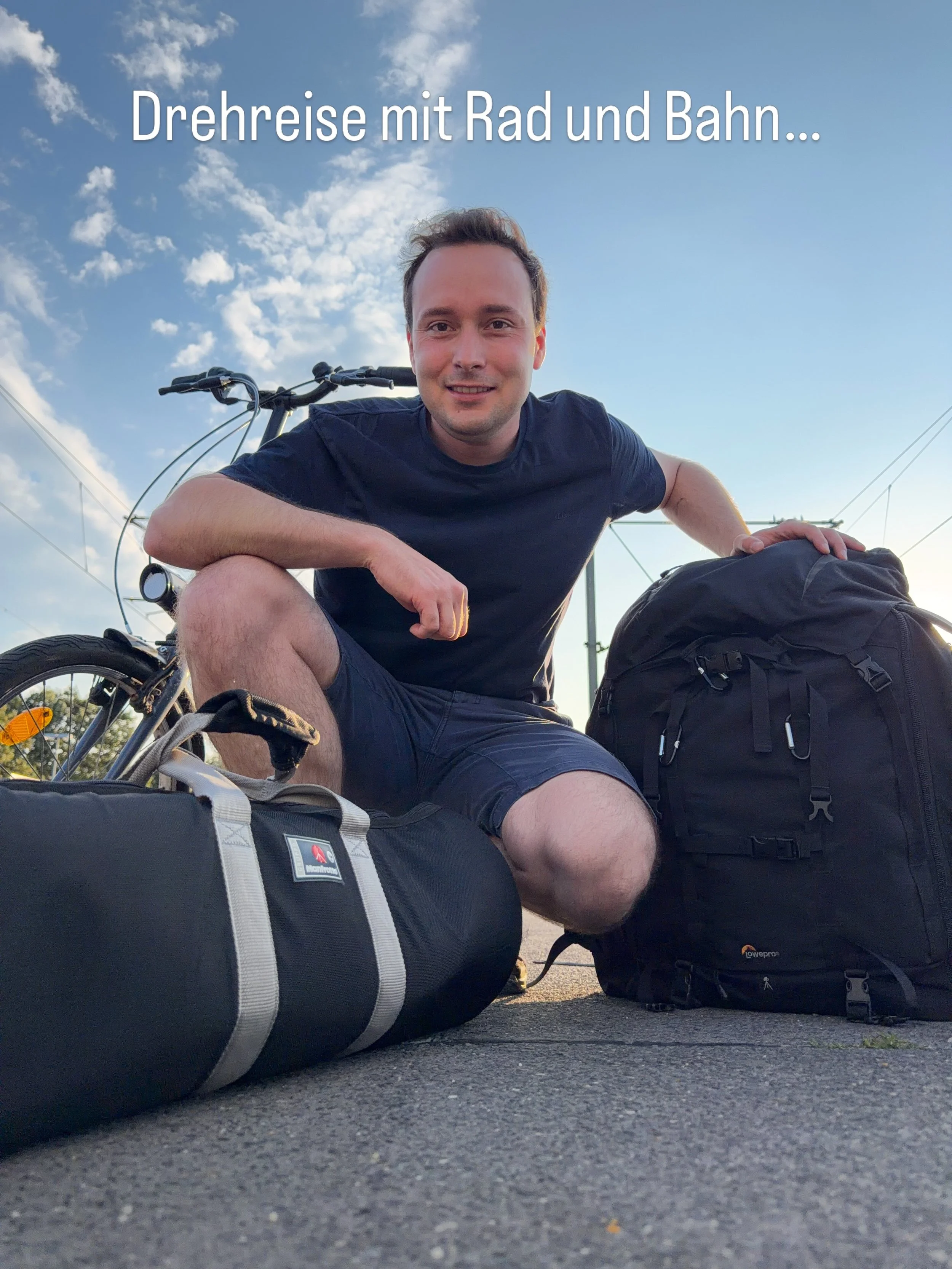 Nachhaltig drehen, ganz ohne Auto/ Taxi. Diese Woche habe ich meinen ersten Selbstversuch gestartet. Etwas Feintuning braucht es aber noch&hellip;
#greenproduction #db #nachhaltigkeit