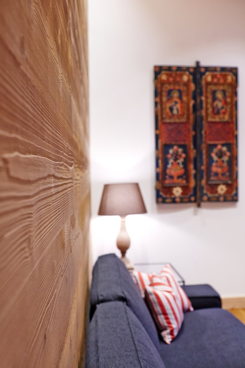 Massivholzwand