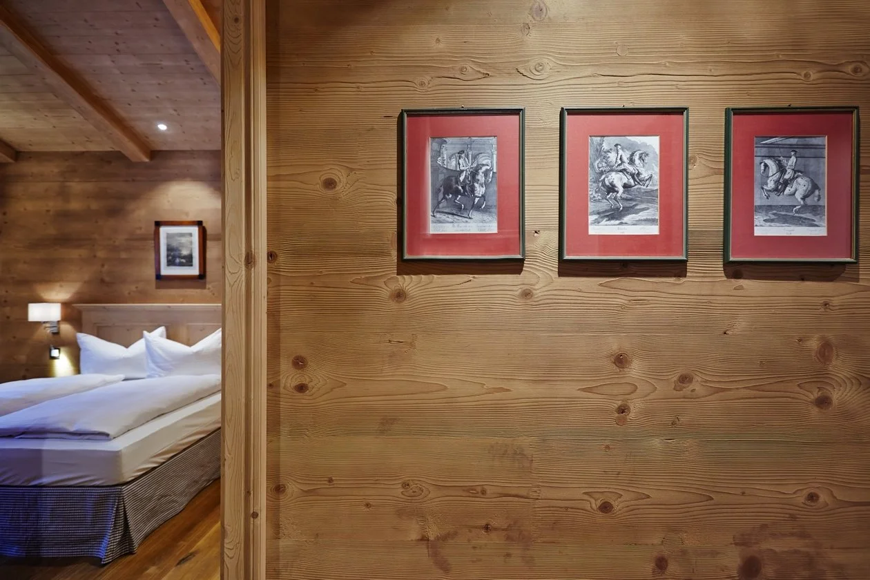 Blick ins Schlafzimmer